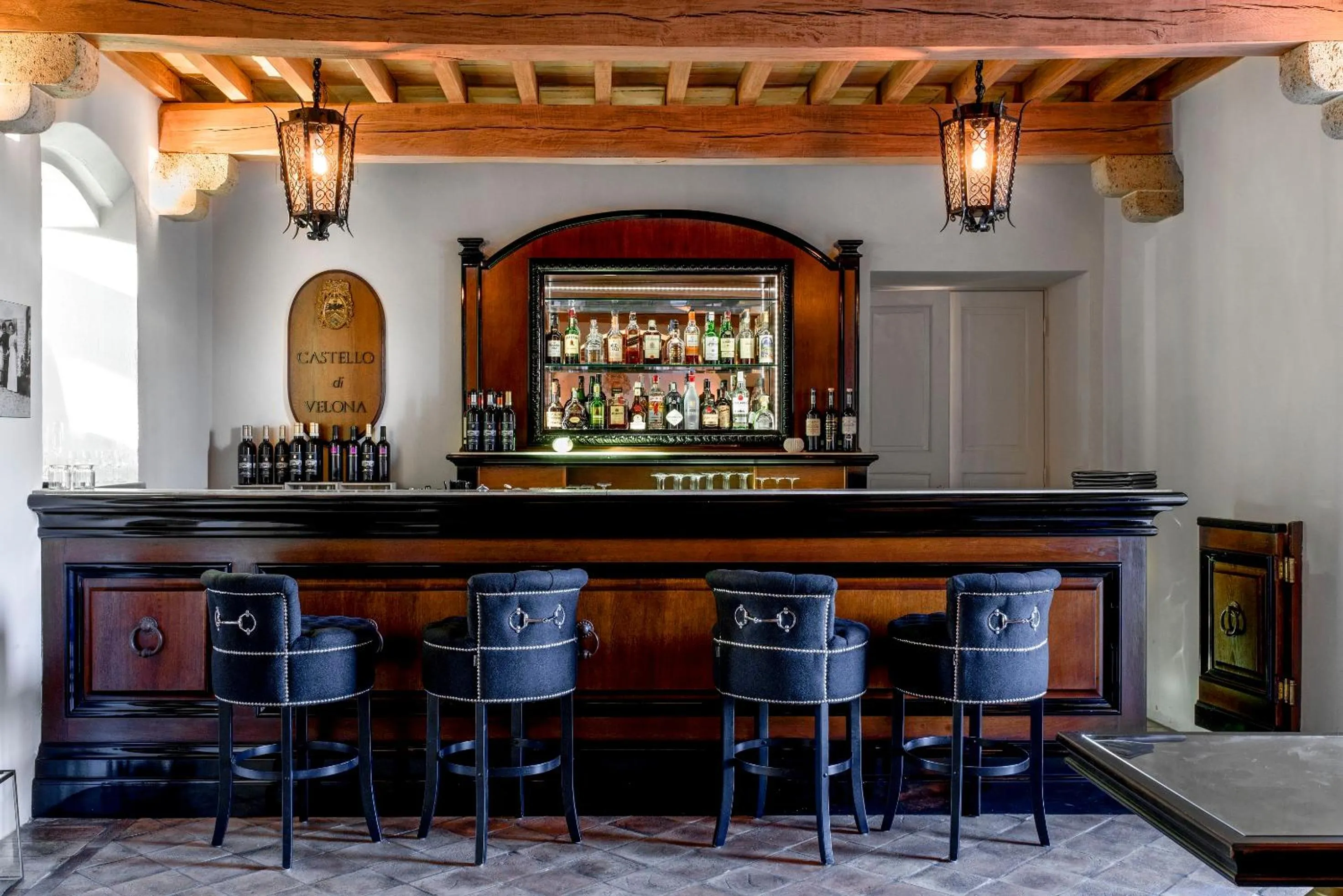 Lounge or bar in Castello di Velona Resort, Thermal SPA & Winery