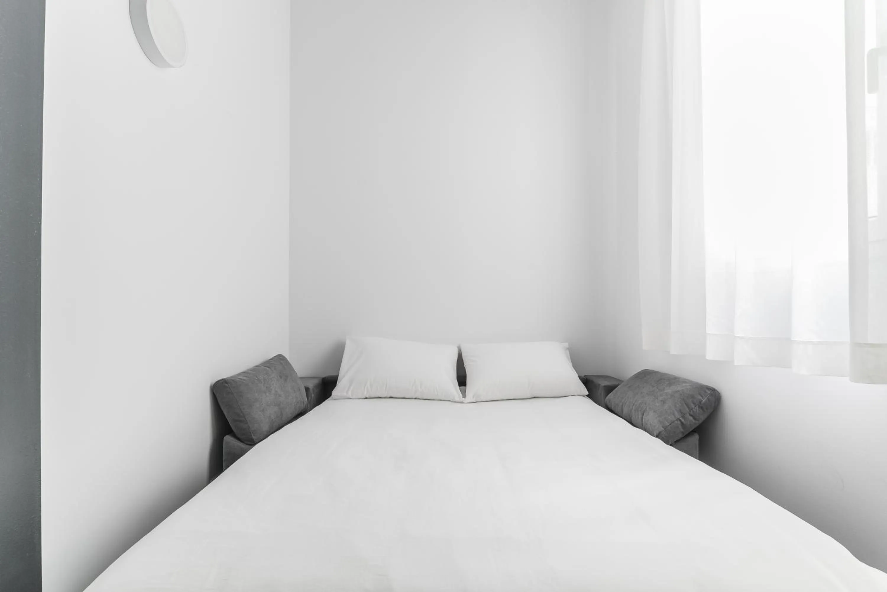 Bed in Open Sea Suites