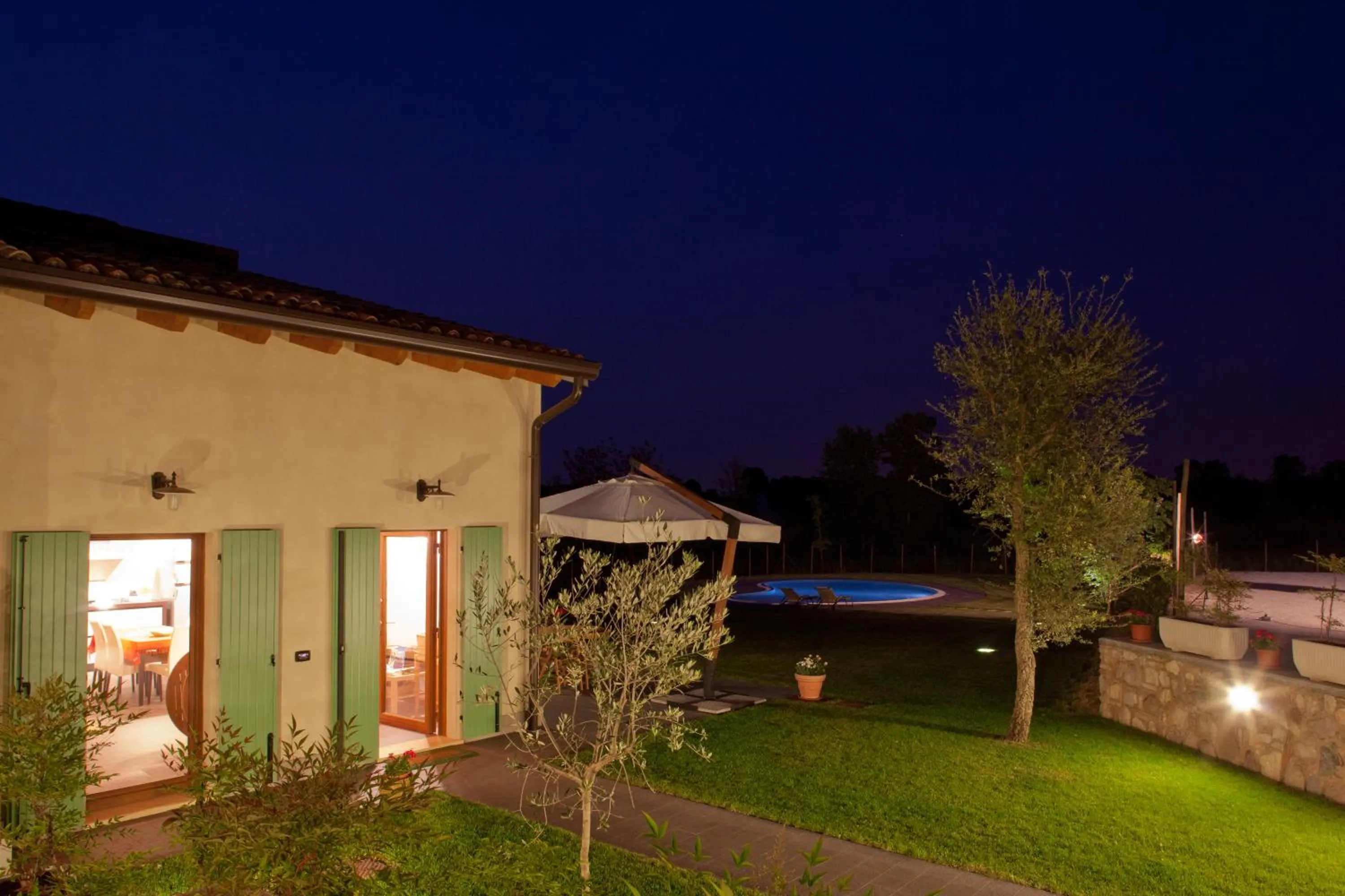 Garden in La Casa del Nonno