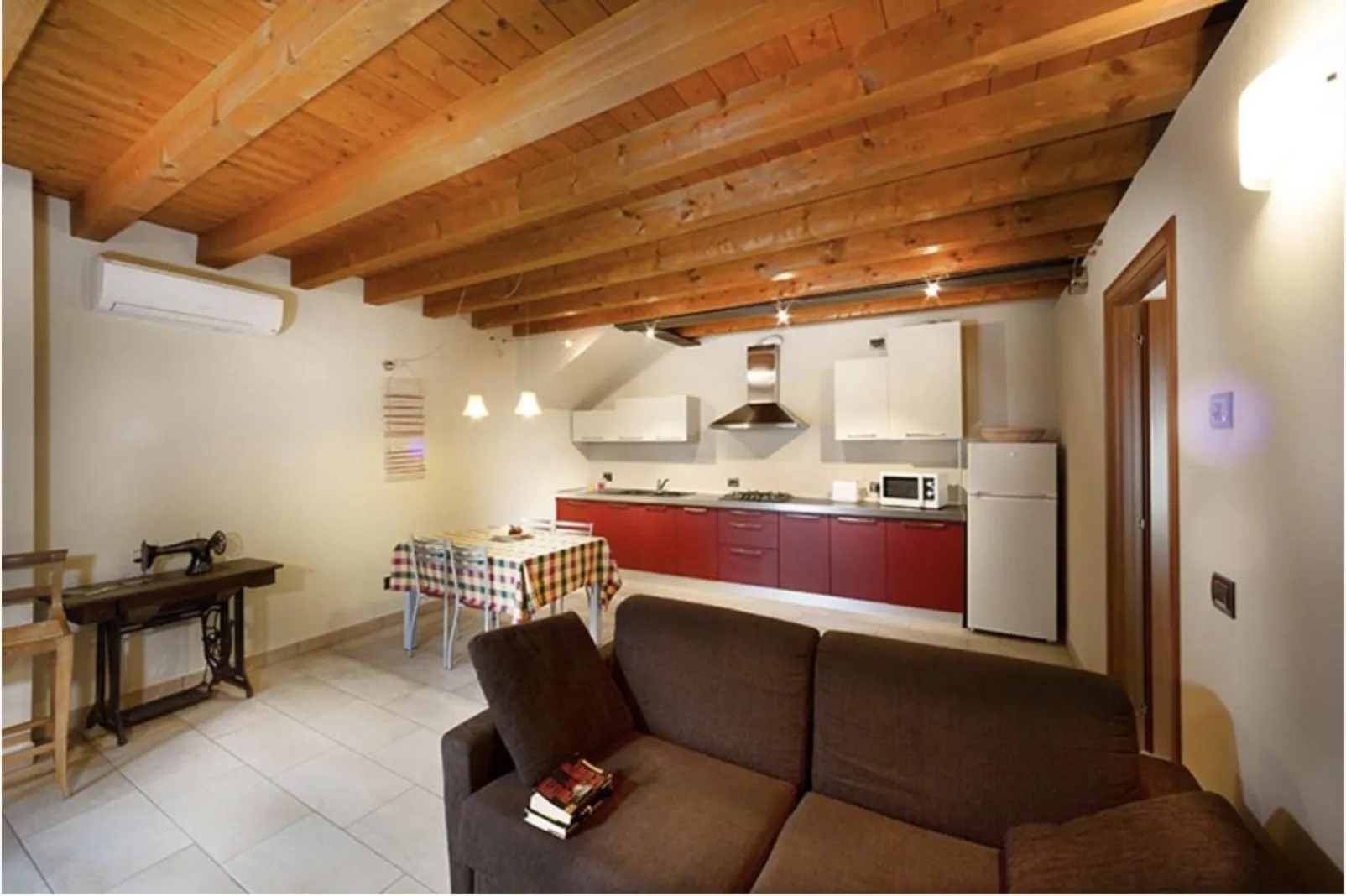 Seating area in La Casa del Nonno