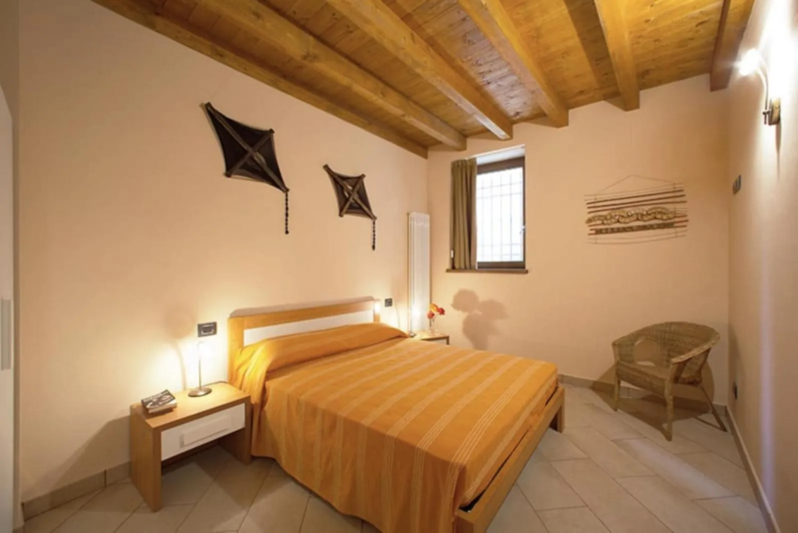 Bedroom, Bed in La Casa del Nonno