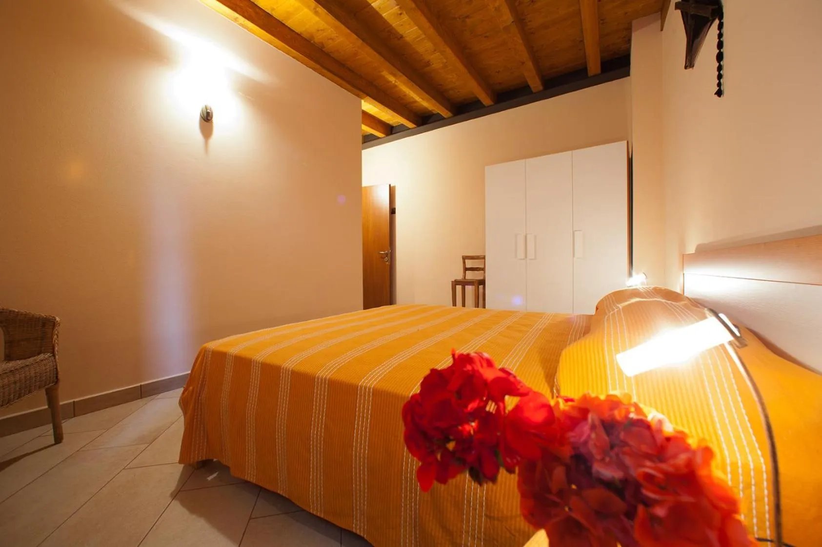 Bedroom, Bed in La Casa del Nonno