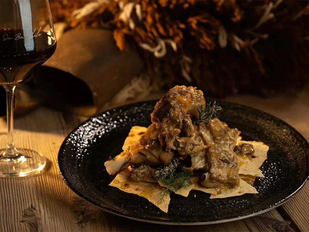 Meals in Hotel Su Barchile