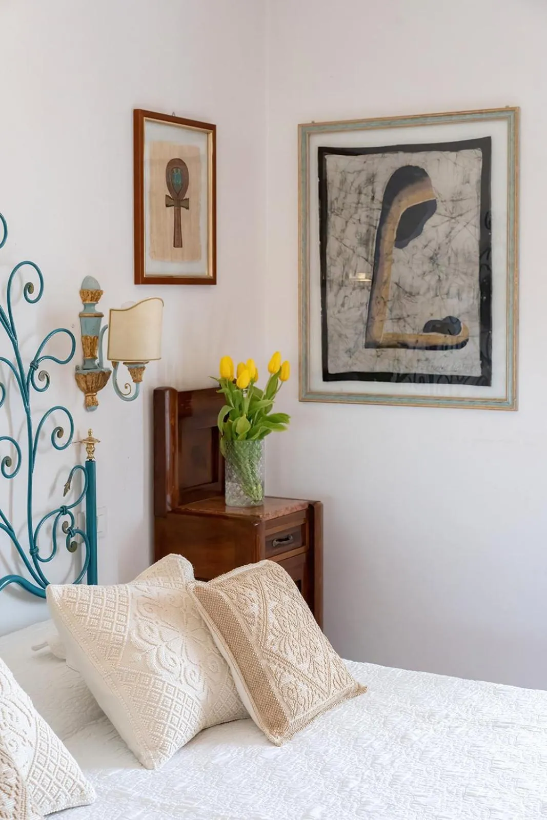 Decorative detail in Hotel Su Barchile