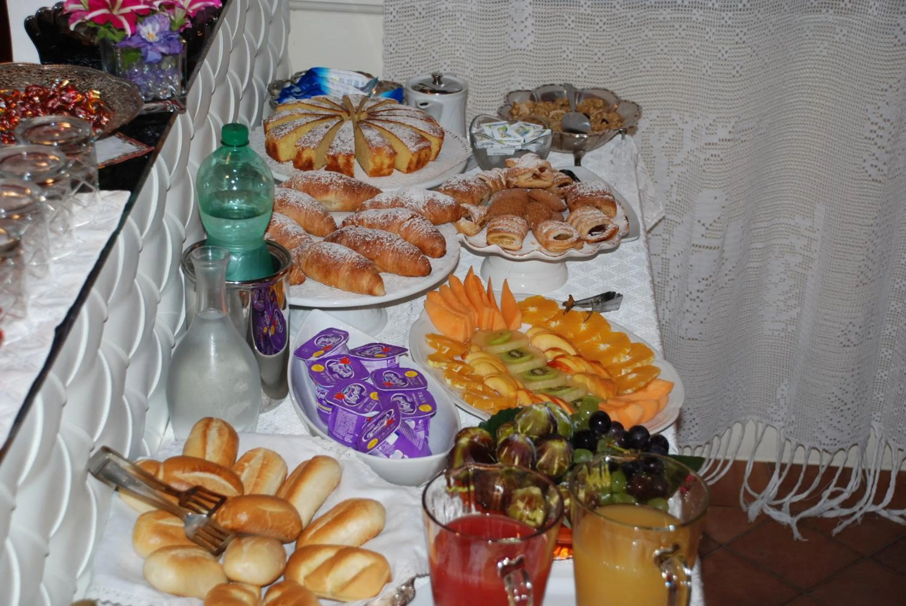 Continental breakfast in Il Rondò Boutique Hotel