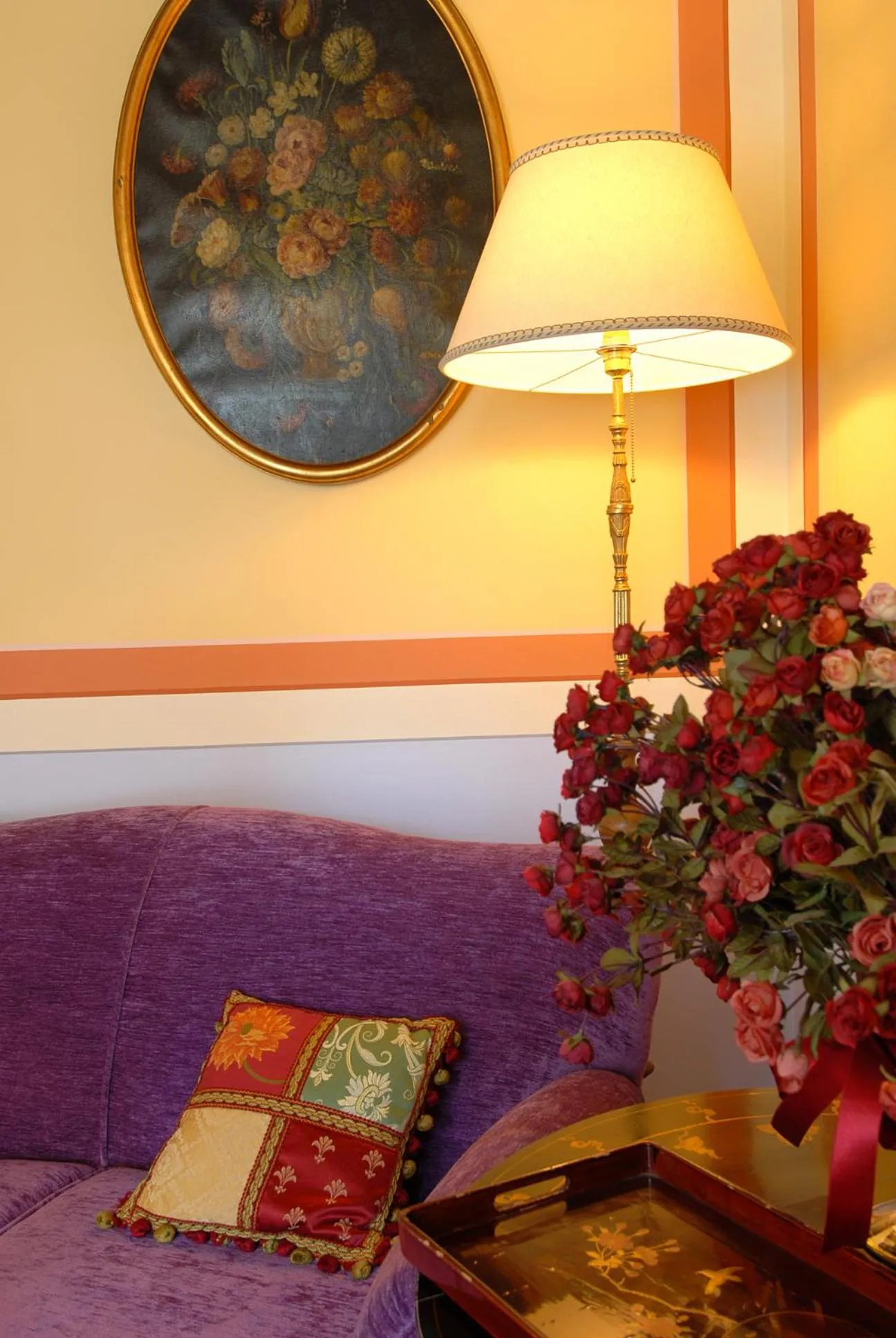 Communal lounge/ TV room in Il Rondò Boutique Hotel