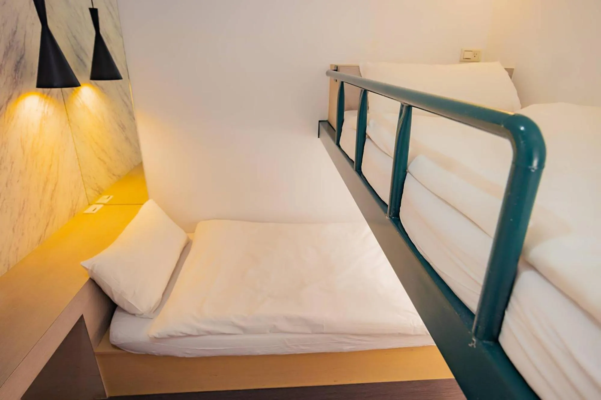 Bed in 苓旅松山館 Lininn Tapei Arena