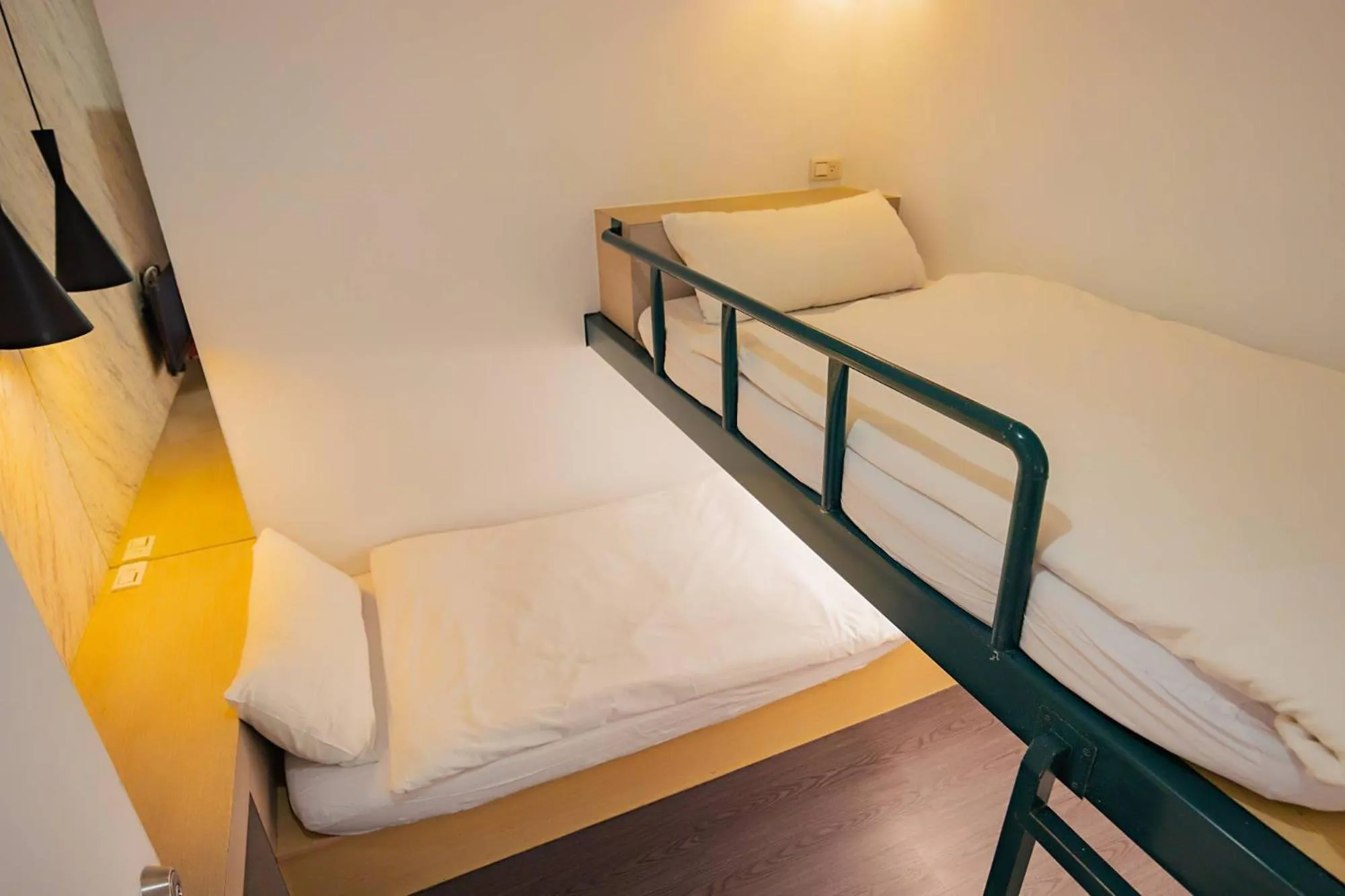 Bed in 苓旅松山館 Lininn Tapei Arena