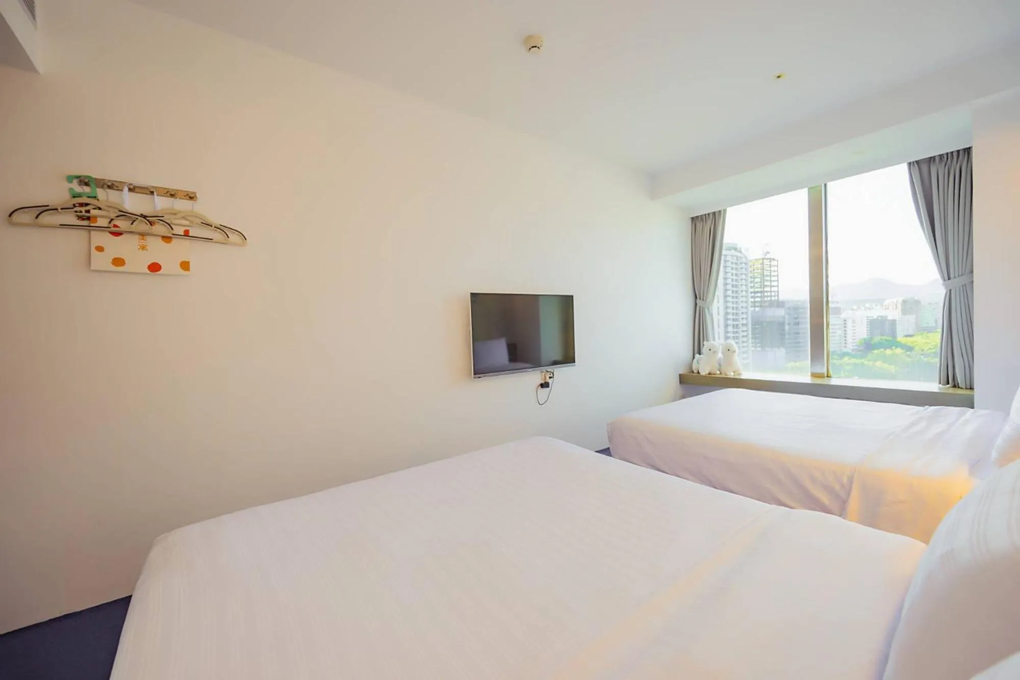 Bed in 苓旅松山館 Lininn Tapei Arena