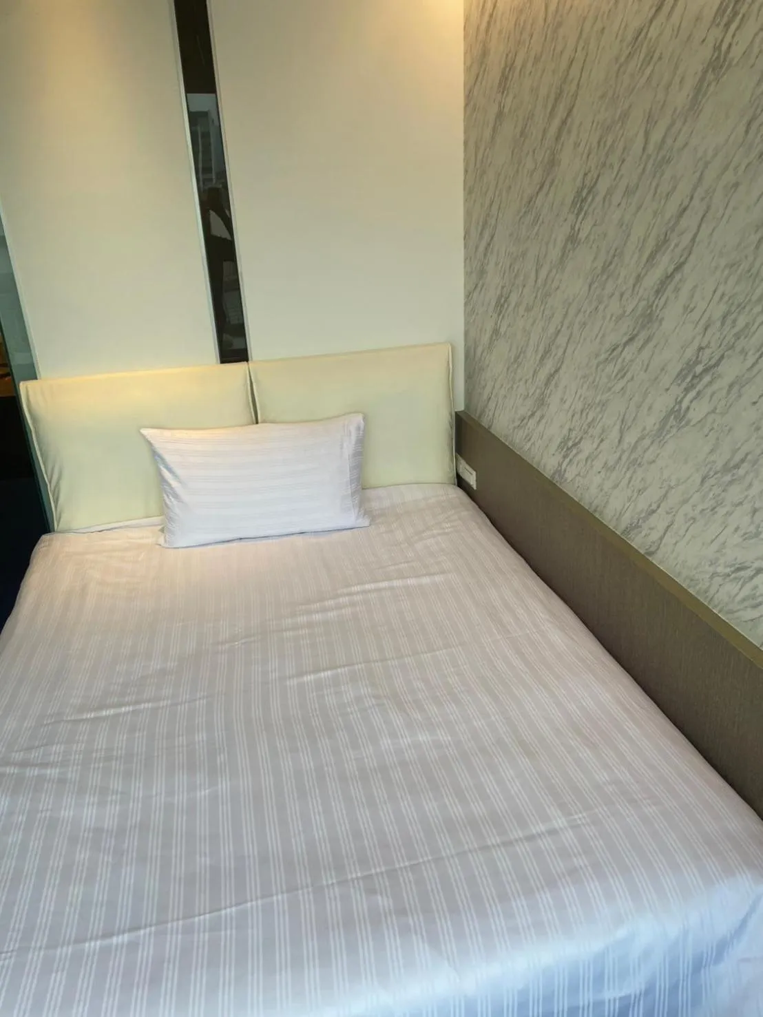 Bed in 苓旅松山館 Lininn Tapei Arena