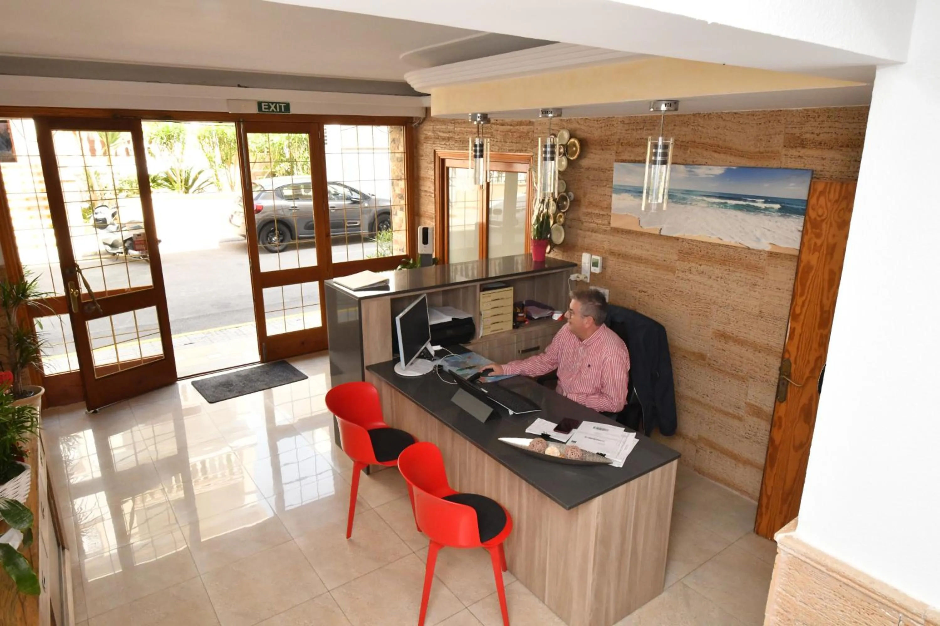 Lobby or reception in Hotel Vista Sol Cala Rajada