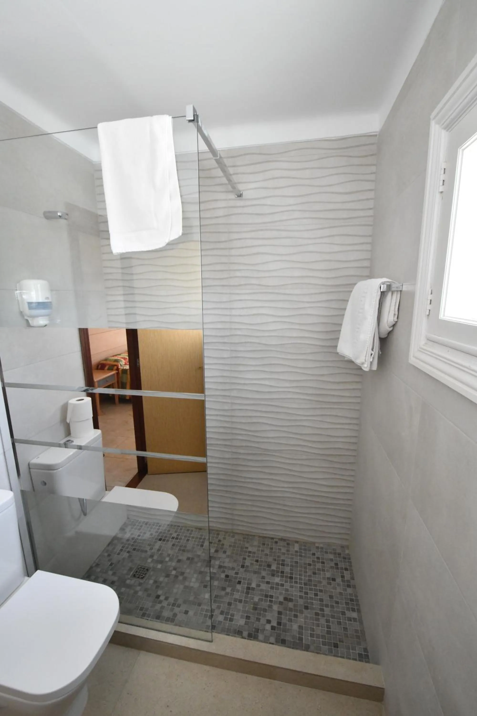 Shower in Hotel Vista Sol Cala Rajada