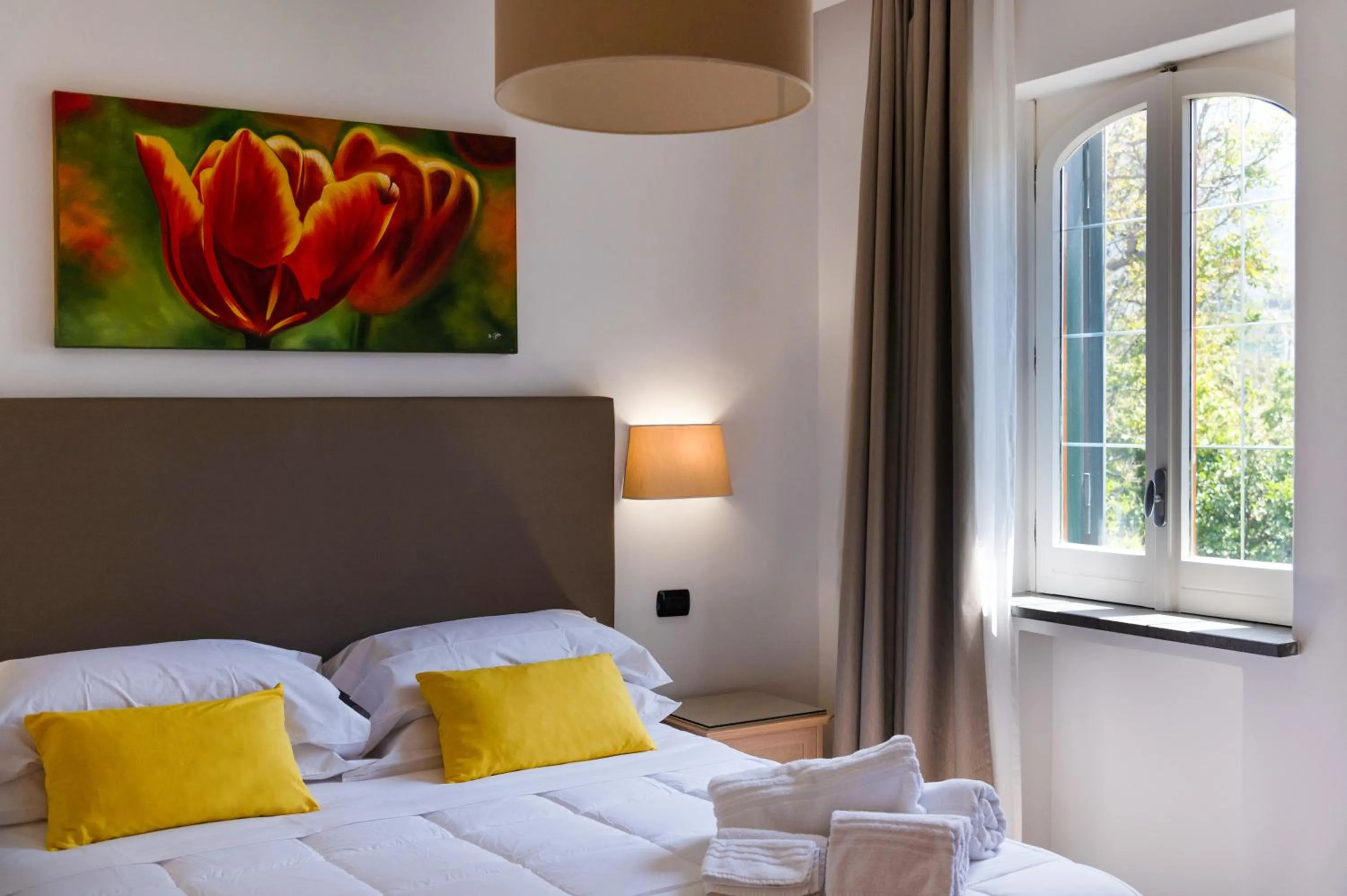 View (from property/room), Bed in Villa Francesca Relais