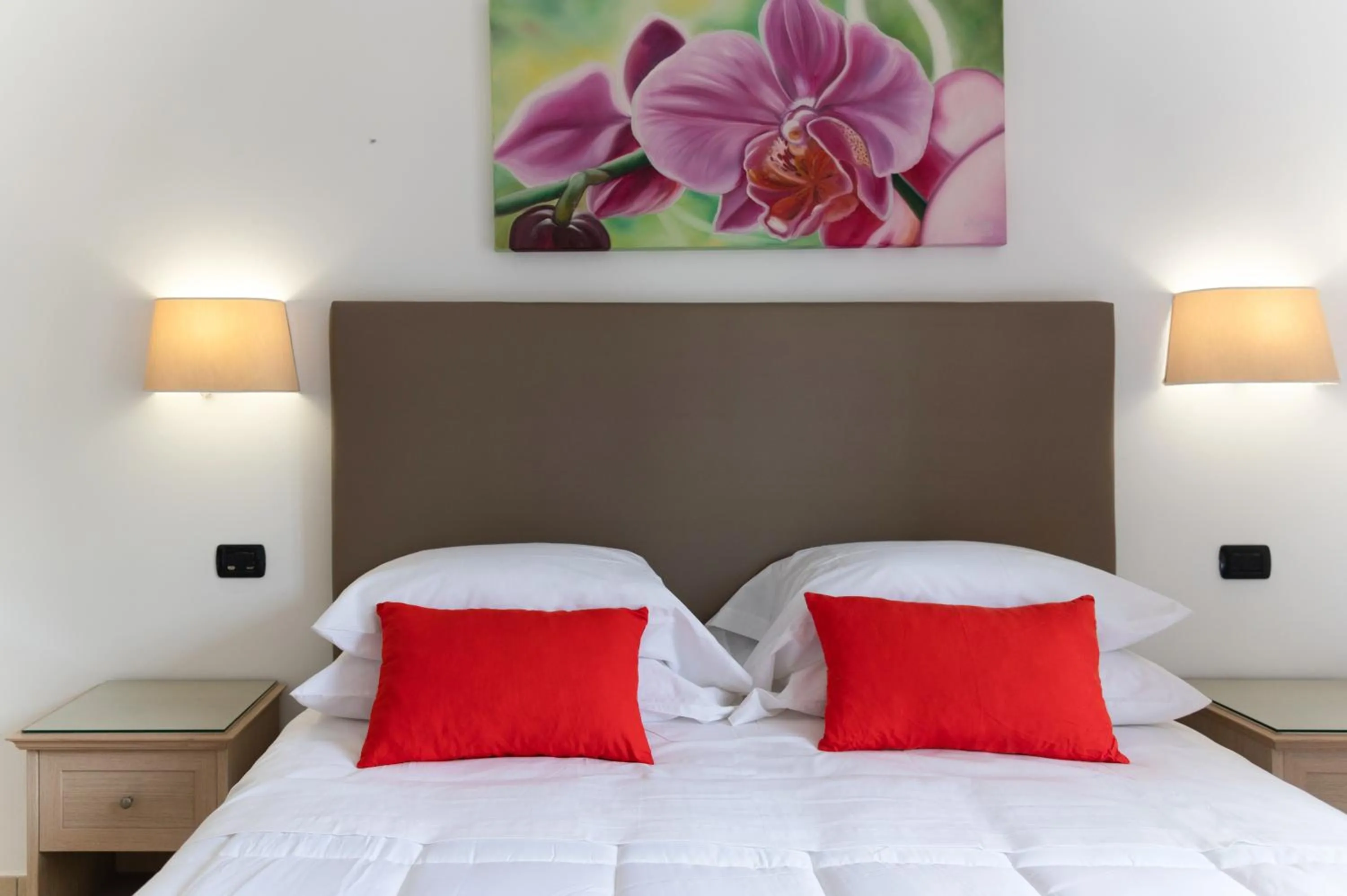 Bed in Villa Francesca Relais