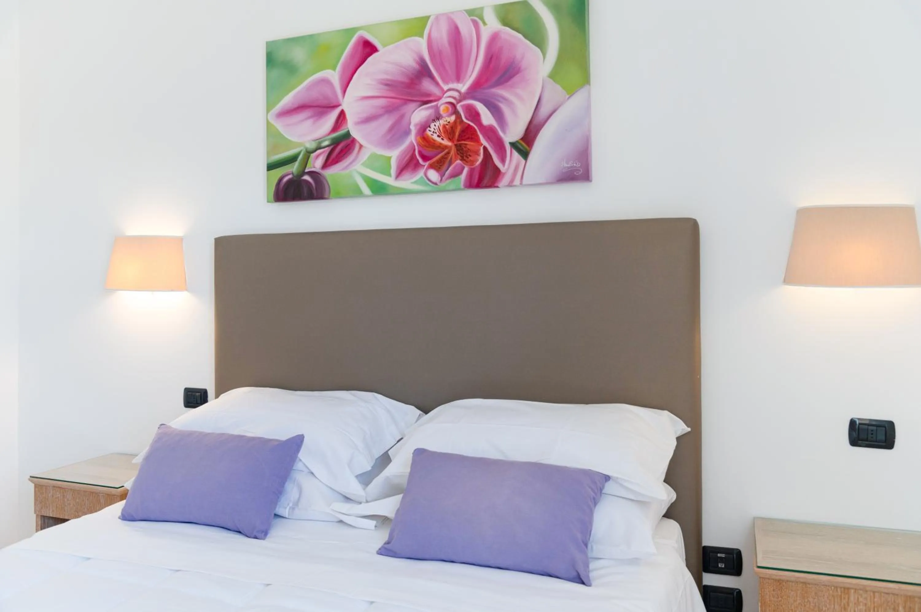 Bed in Villa Francesca Relais