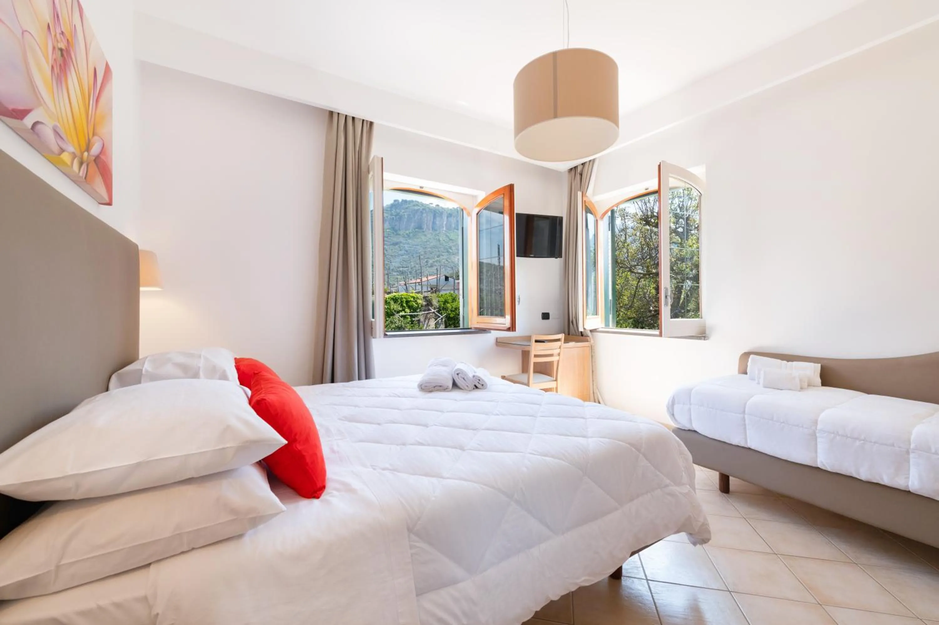Bed in Villa Francesca Relais