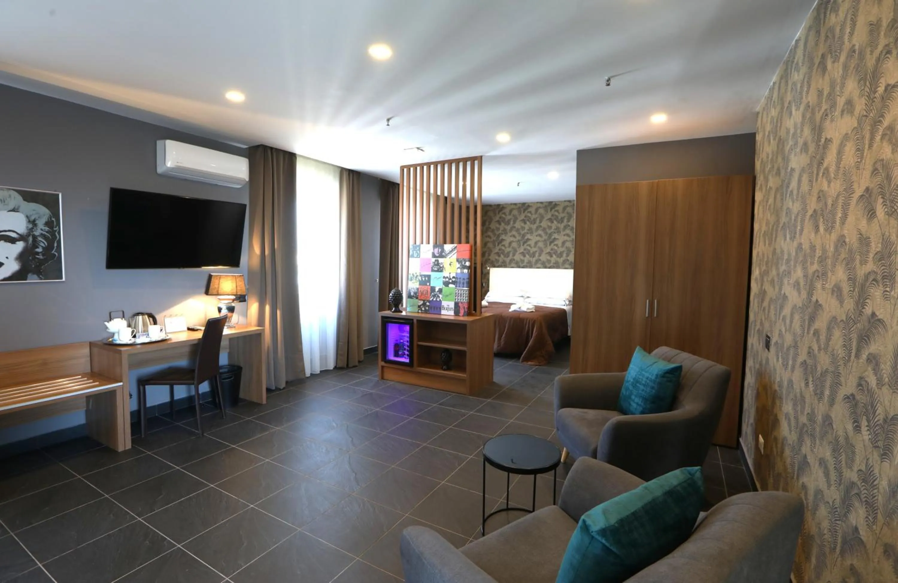 Bedroom in Hotel Europa Art Caserta