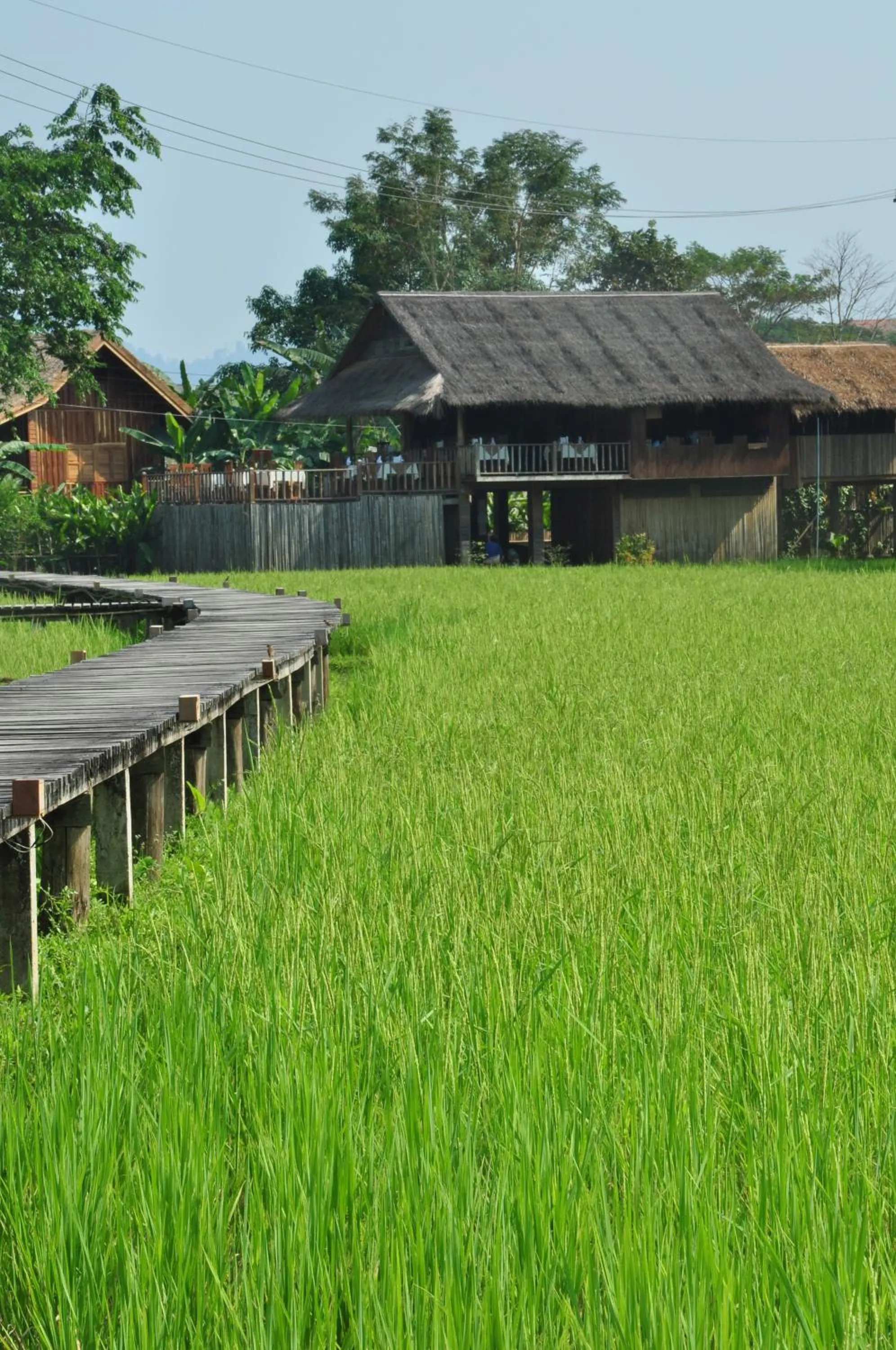 Natural landscape in ViengTara VangVieng Resort
