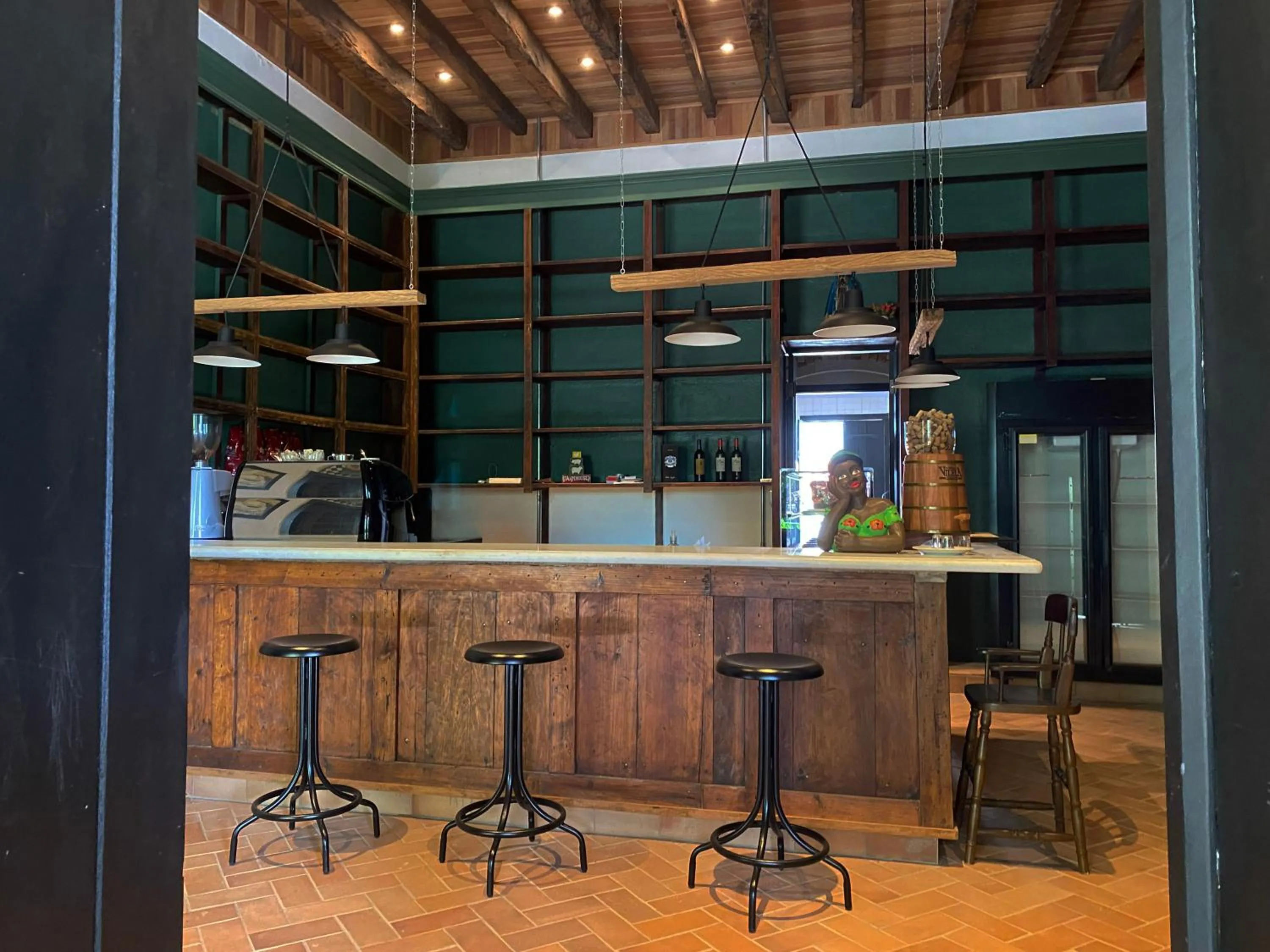 Lounge or bar in Limoeiro da Concórdia Hotel Fazenda de Charme