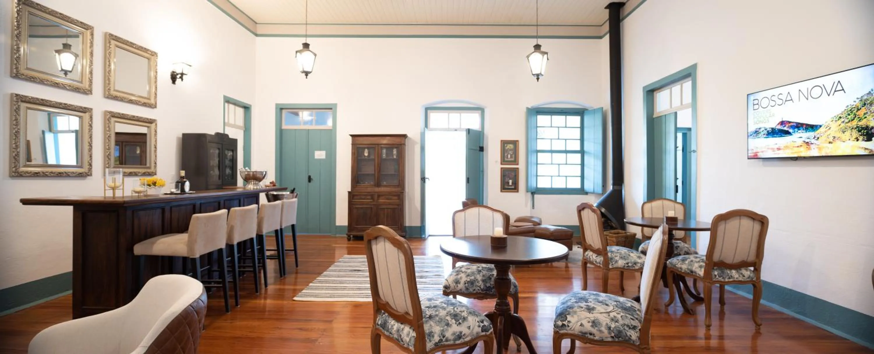 Seating area in Limoeiro da Concórdia Hotel Fazenda de Charme