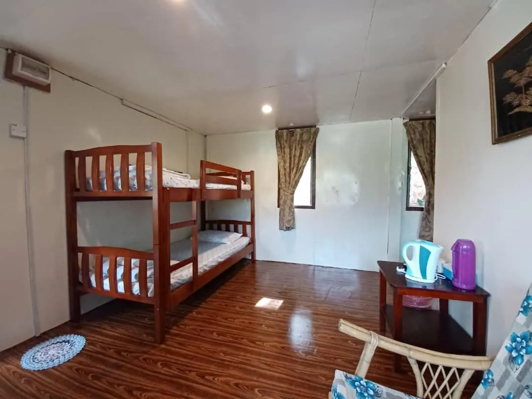 Bed in Mile 36 Lodge