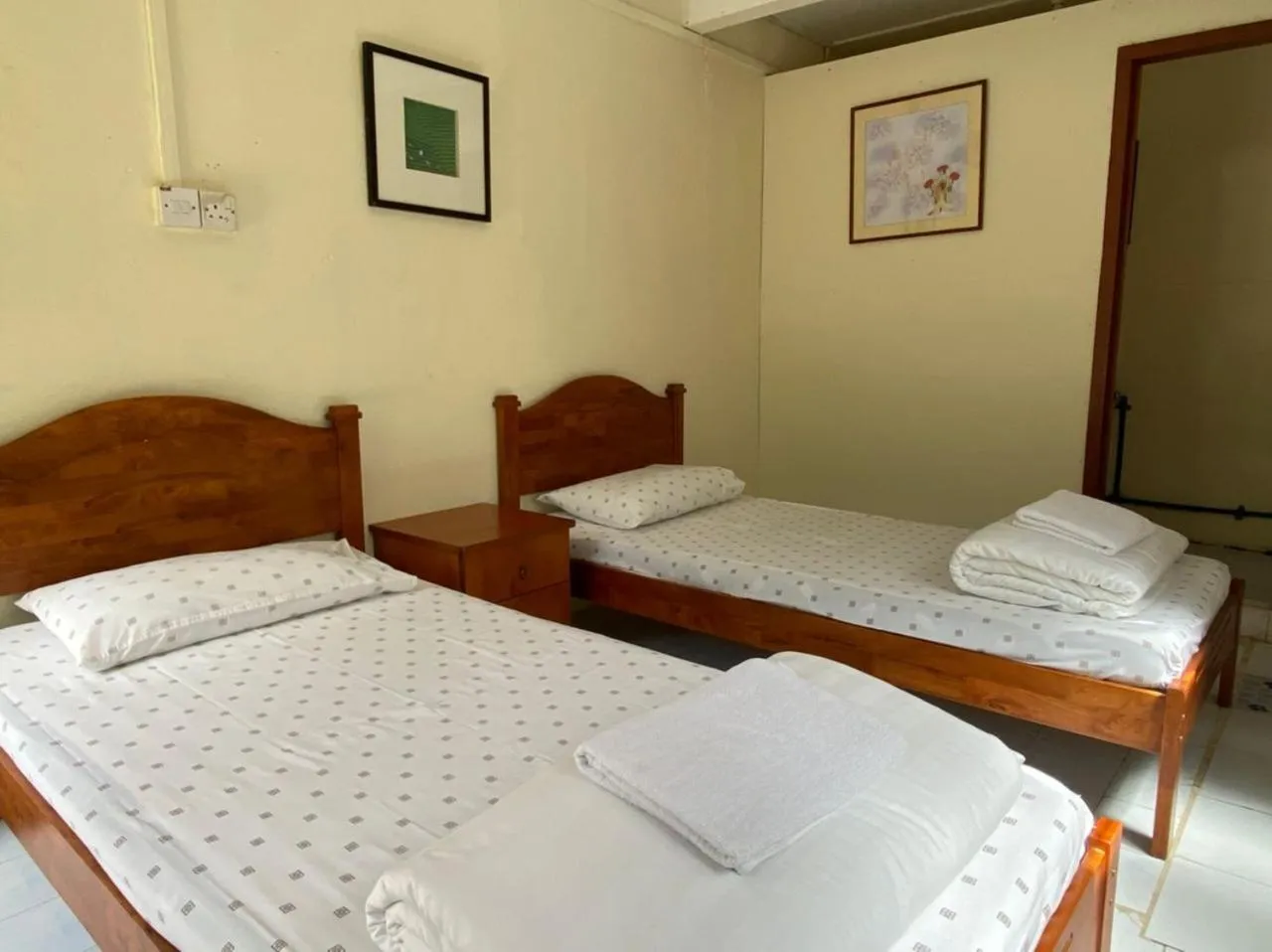 Bed in Mile 36 Lodge