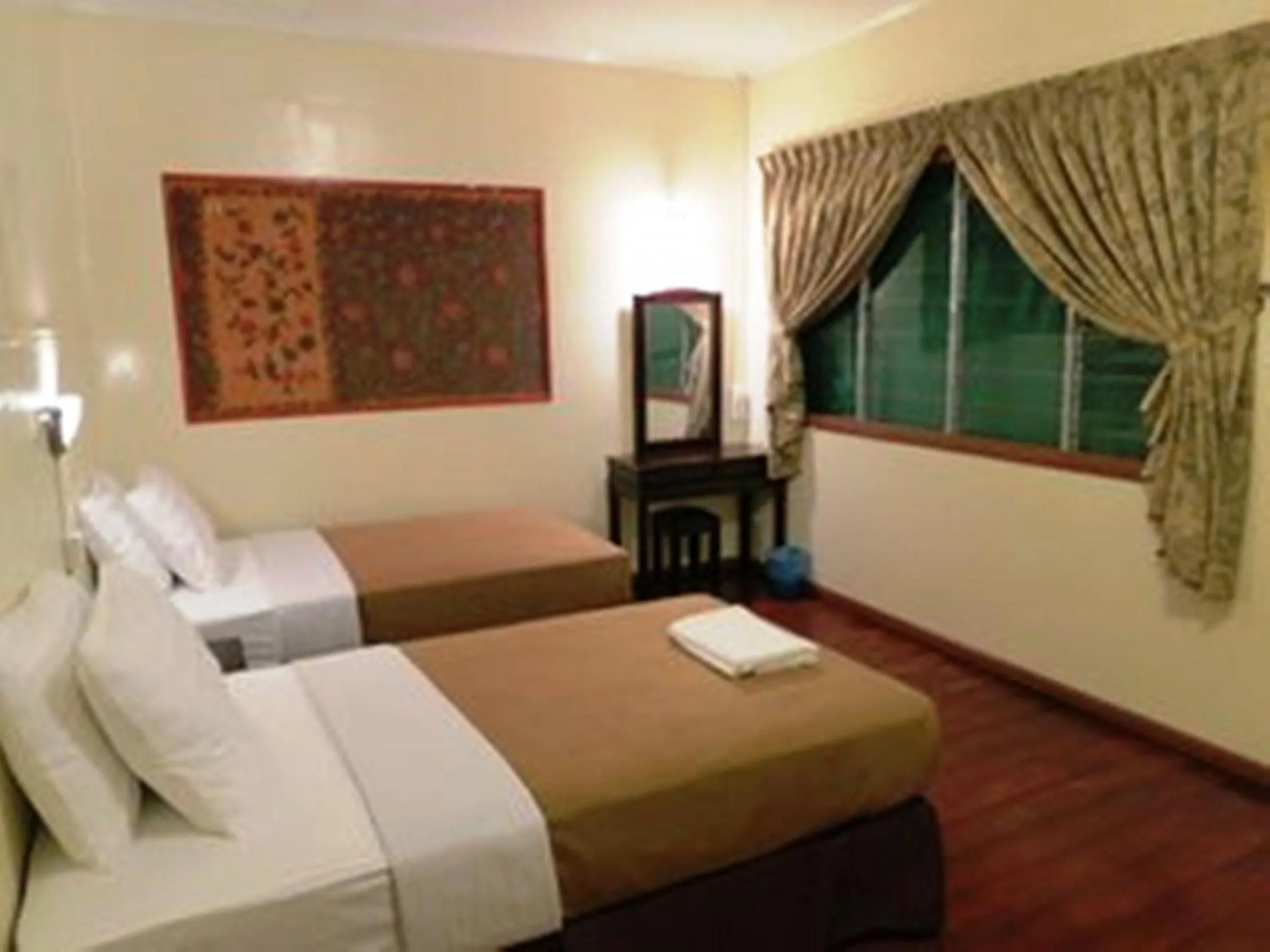 Bed in Mile 36 Lodge