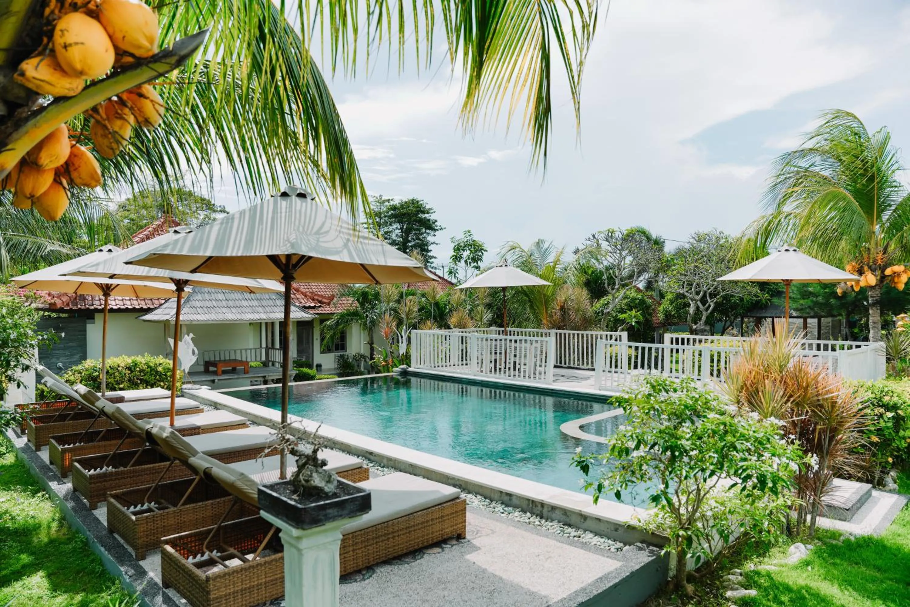 Swimming pool in Taman Asih Bingin Homestay