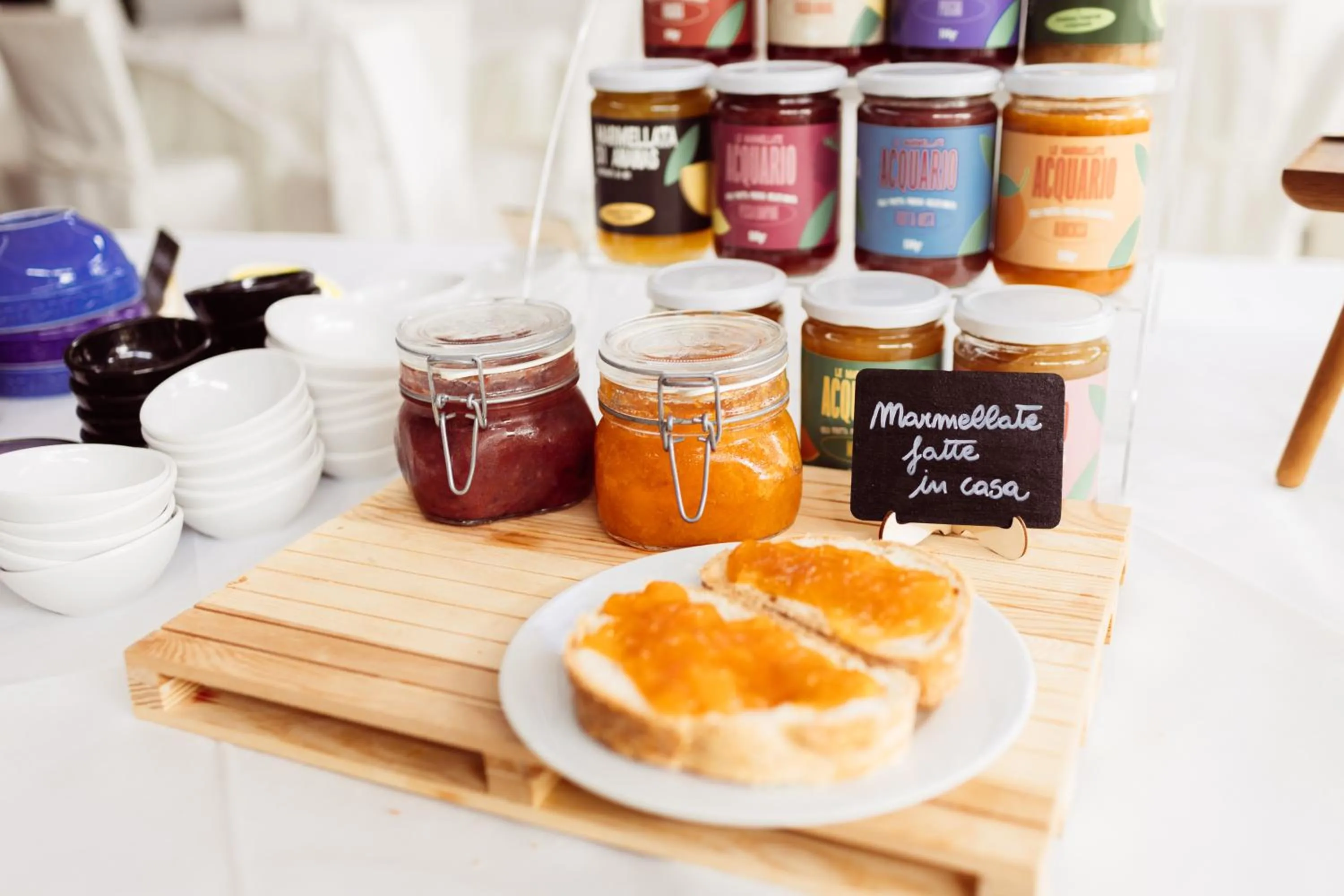 Breakfast in Hotel Acquario