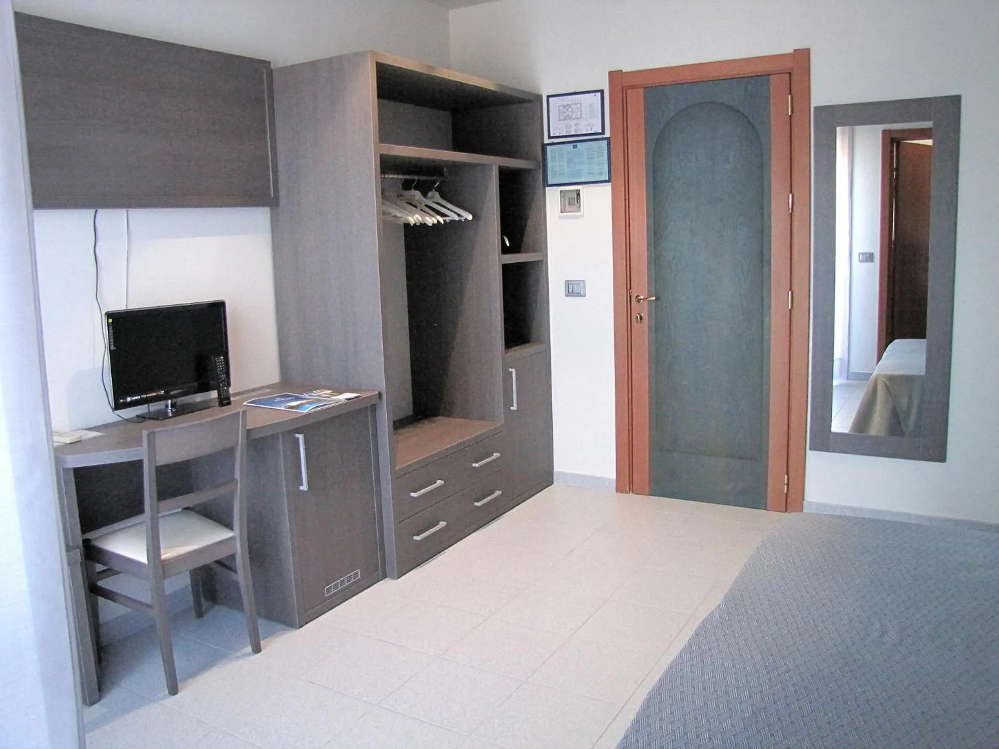 TV and multimedia, Bed in Hotel Acquario