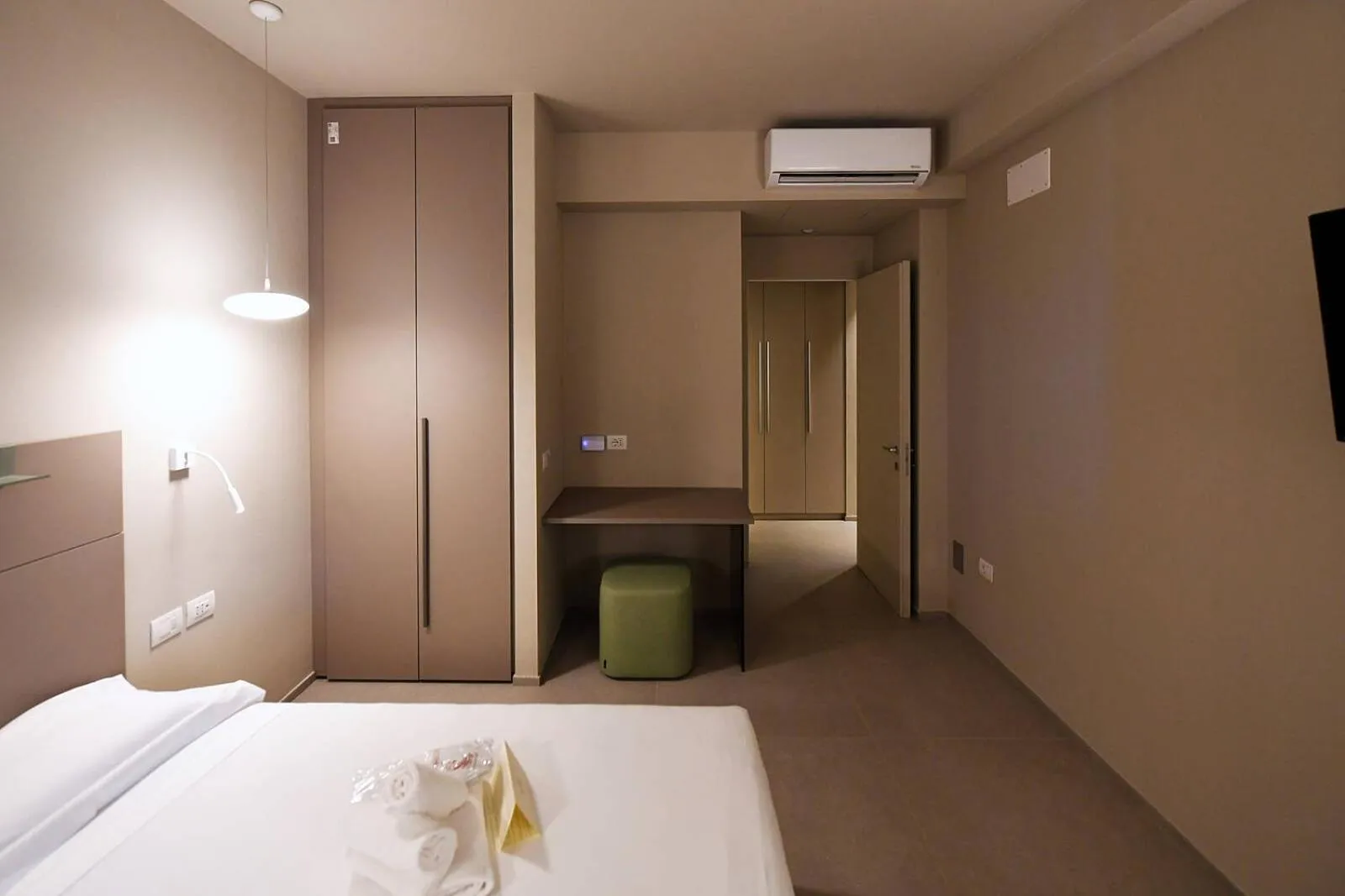 Bed in Hotel Villa Cappugi