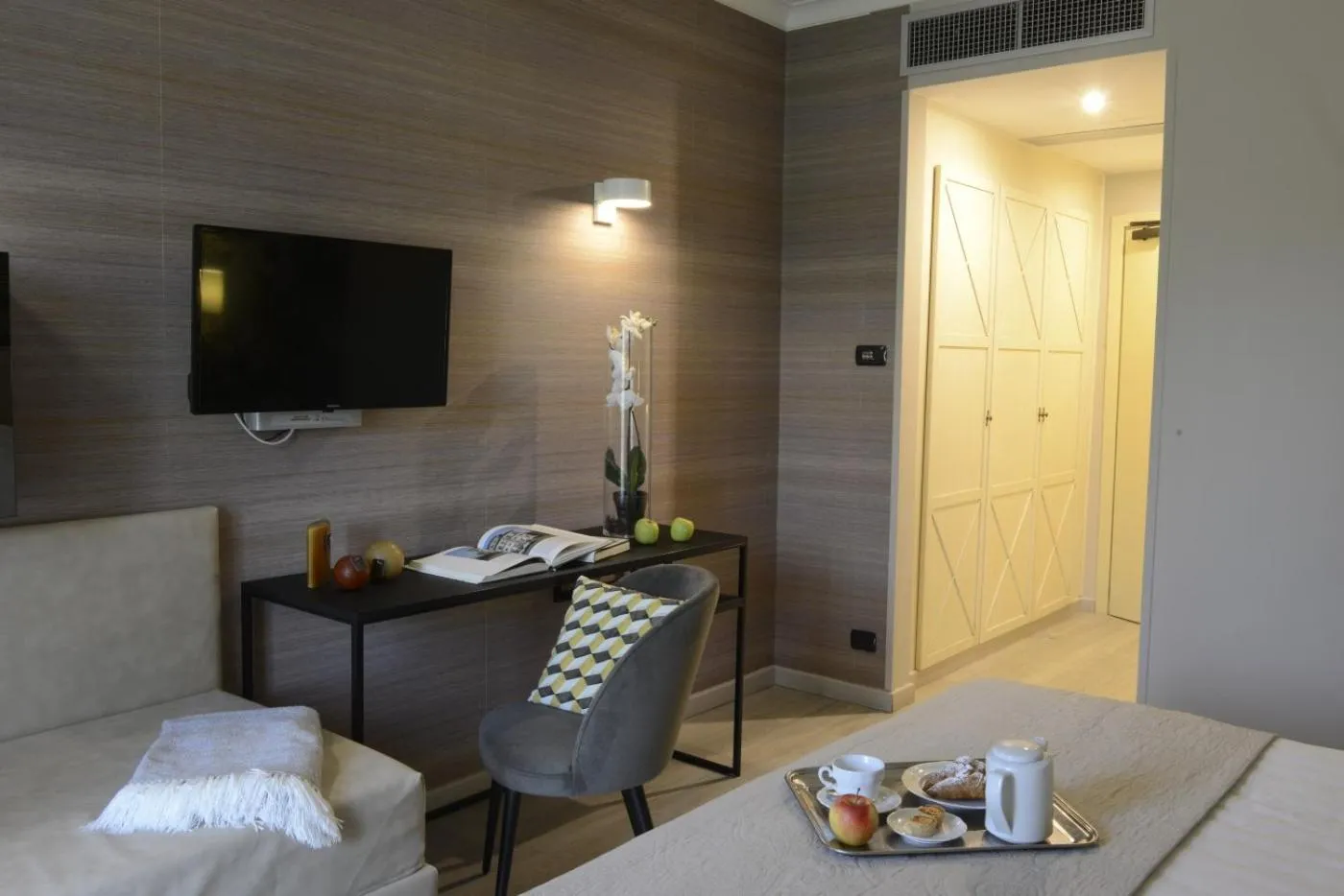 Bed in Hotel Villa Cappugi