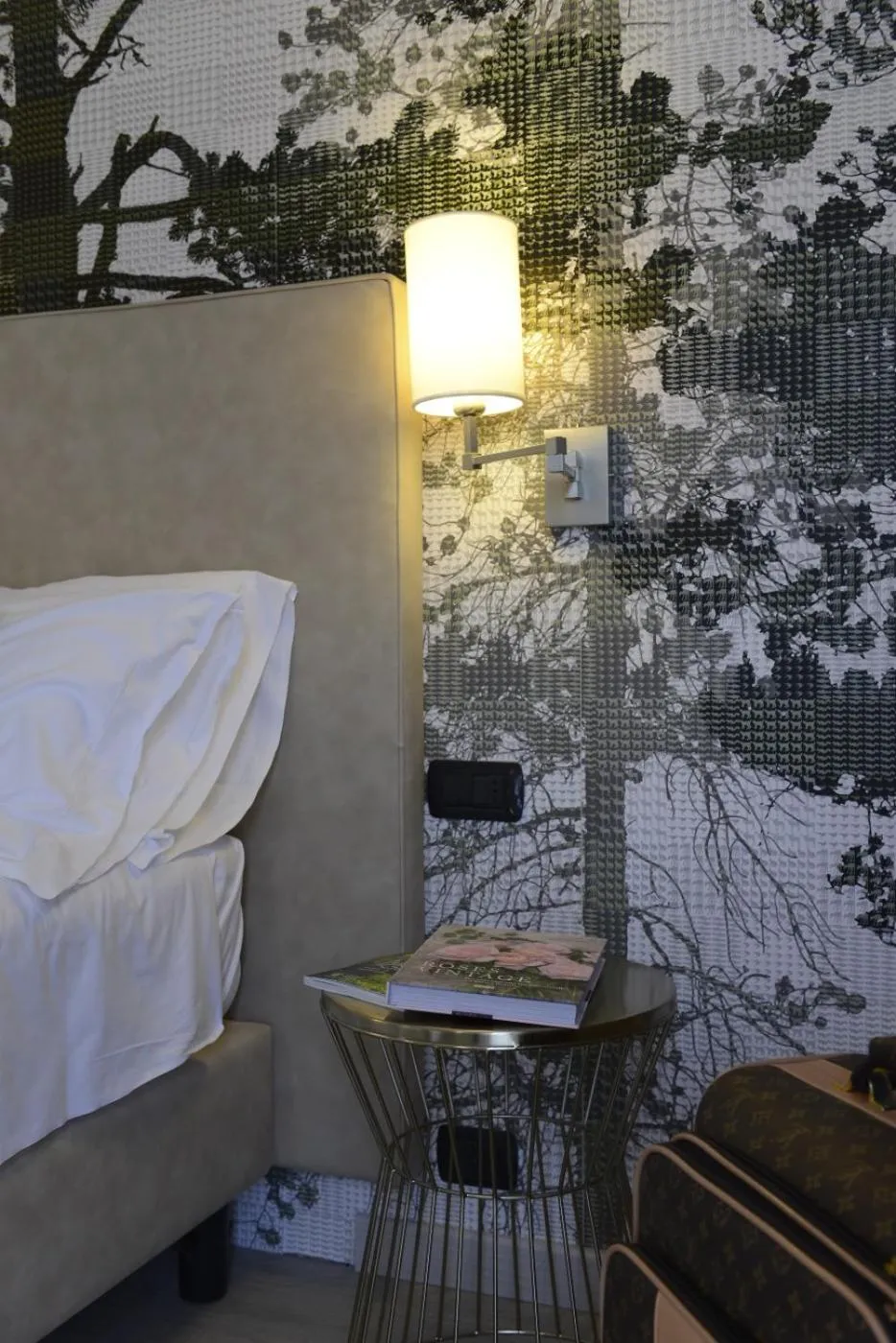 Bed in Hotel Villa Cappugi