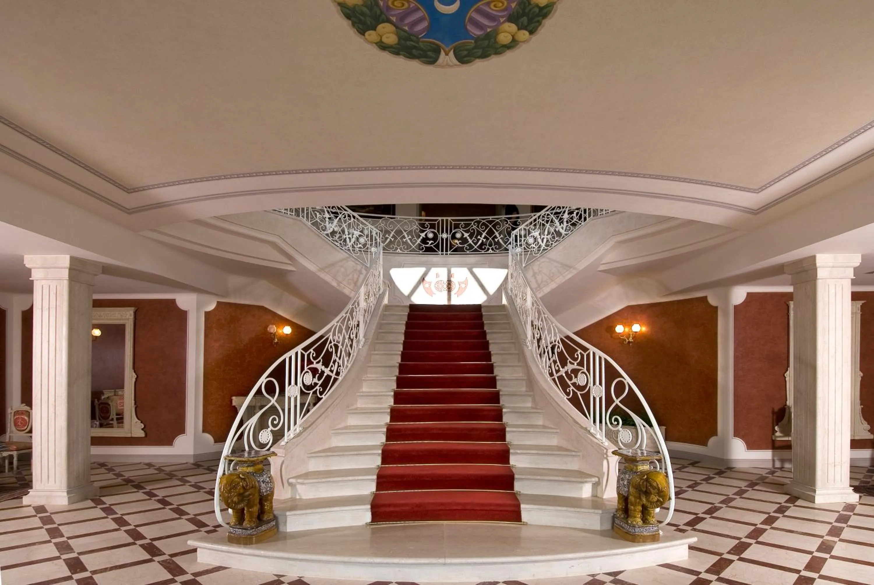 Decorative detail in Villa la Borghetta Spa Resort