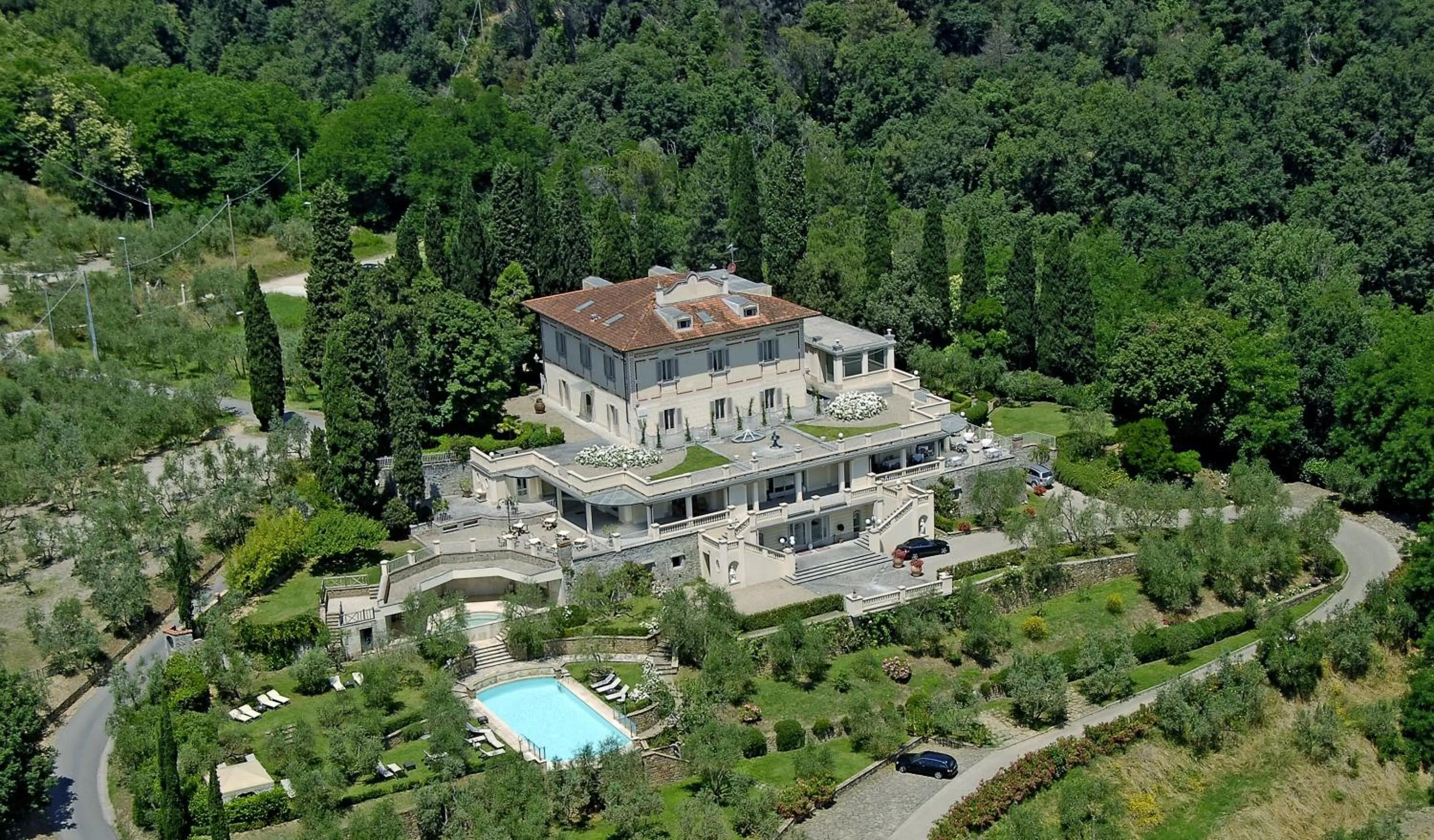 Bird's eye view in Villa la Borghetta Spa Resort