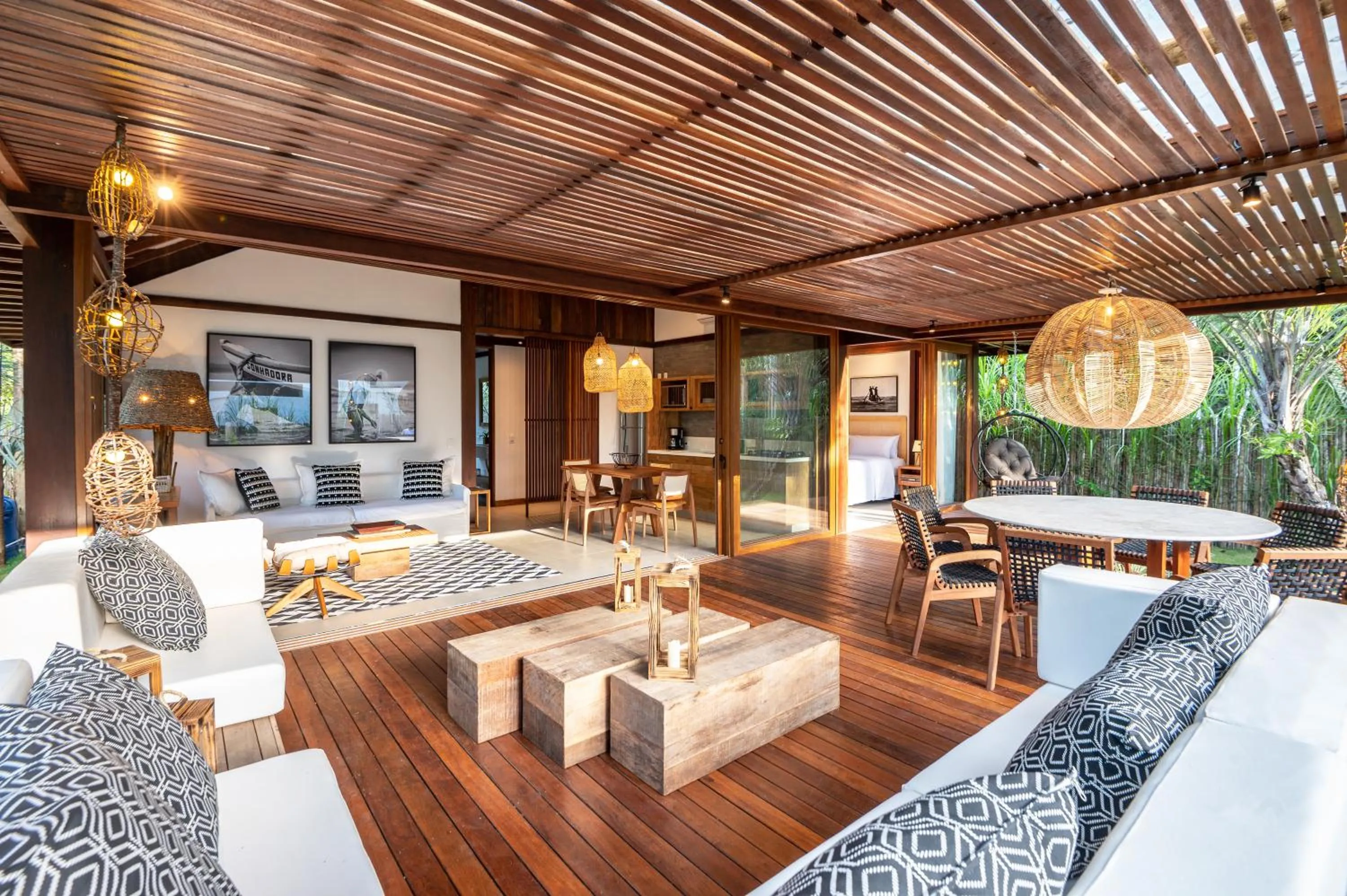 Patio in Colibri Beach Villas