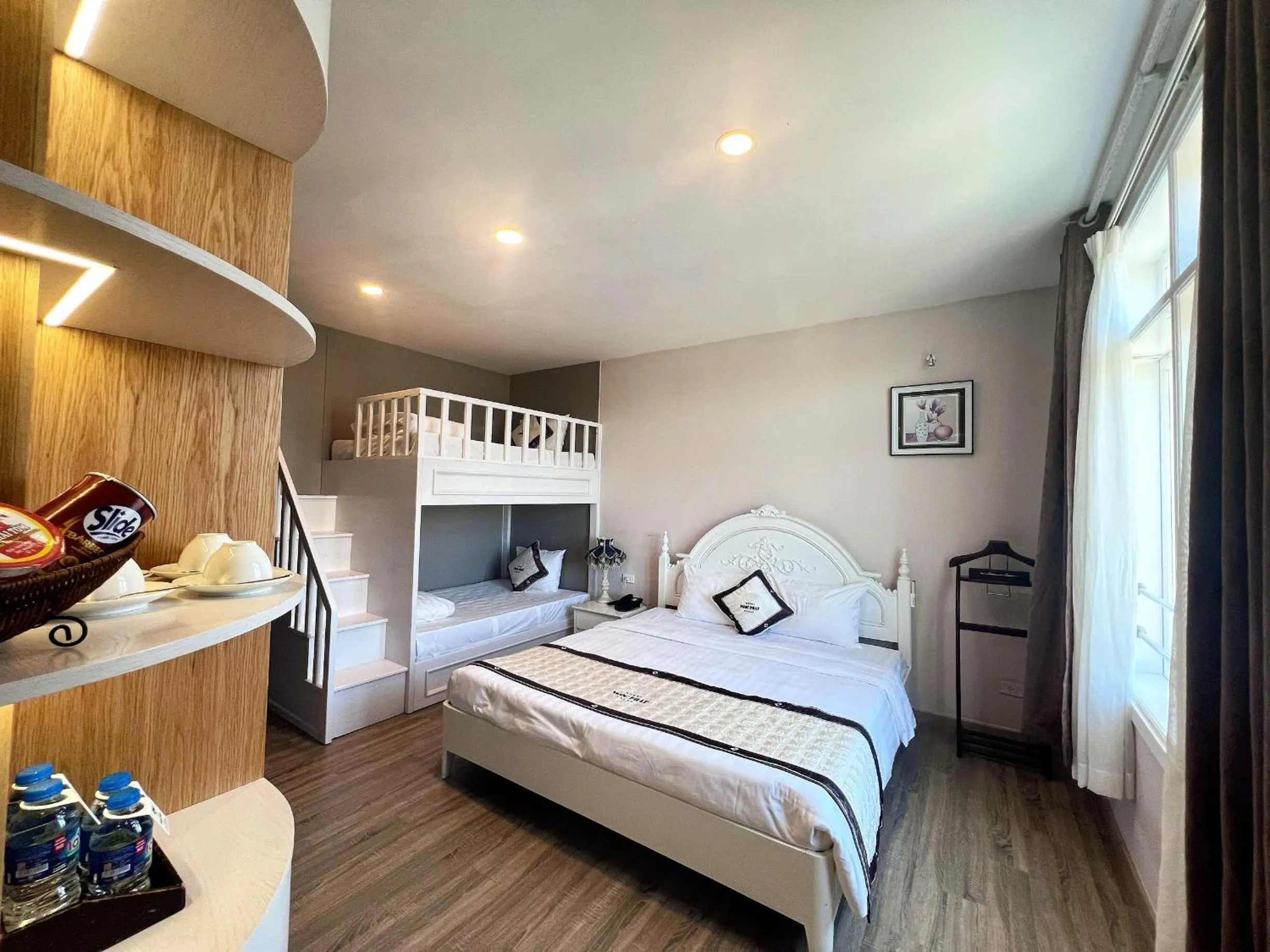 Bed in Ngoc Phat Dalat Hotel