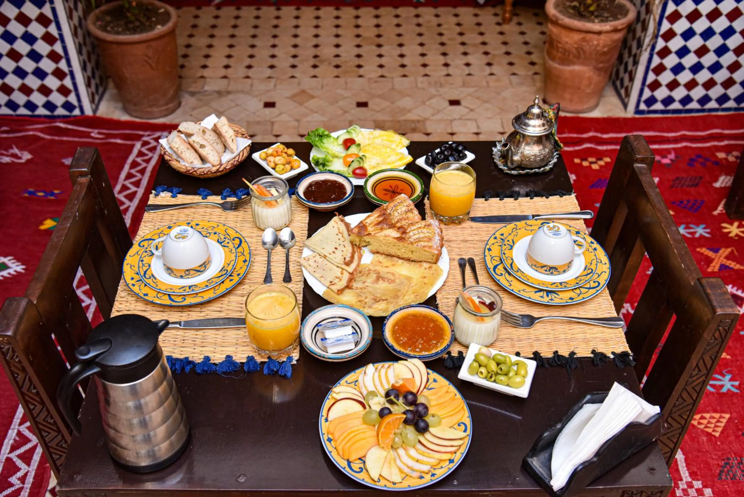 Breakfast in Riad ZANOUBA