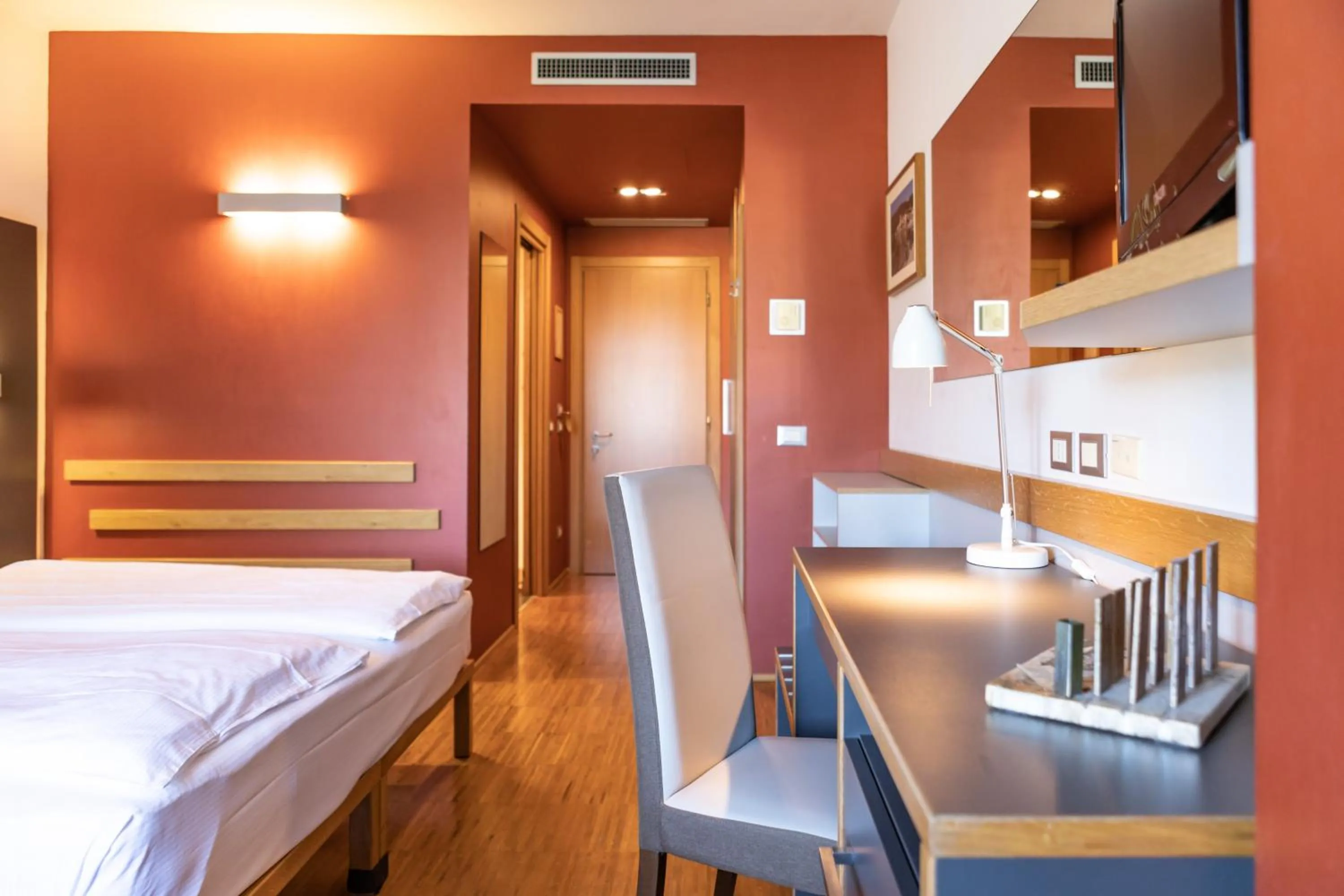 Bed in Hotel Cortese