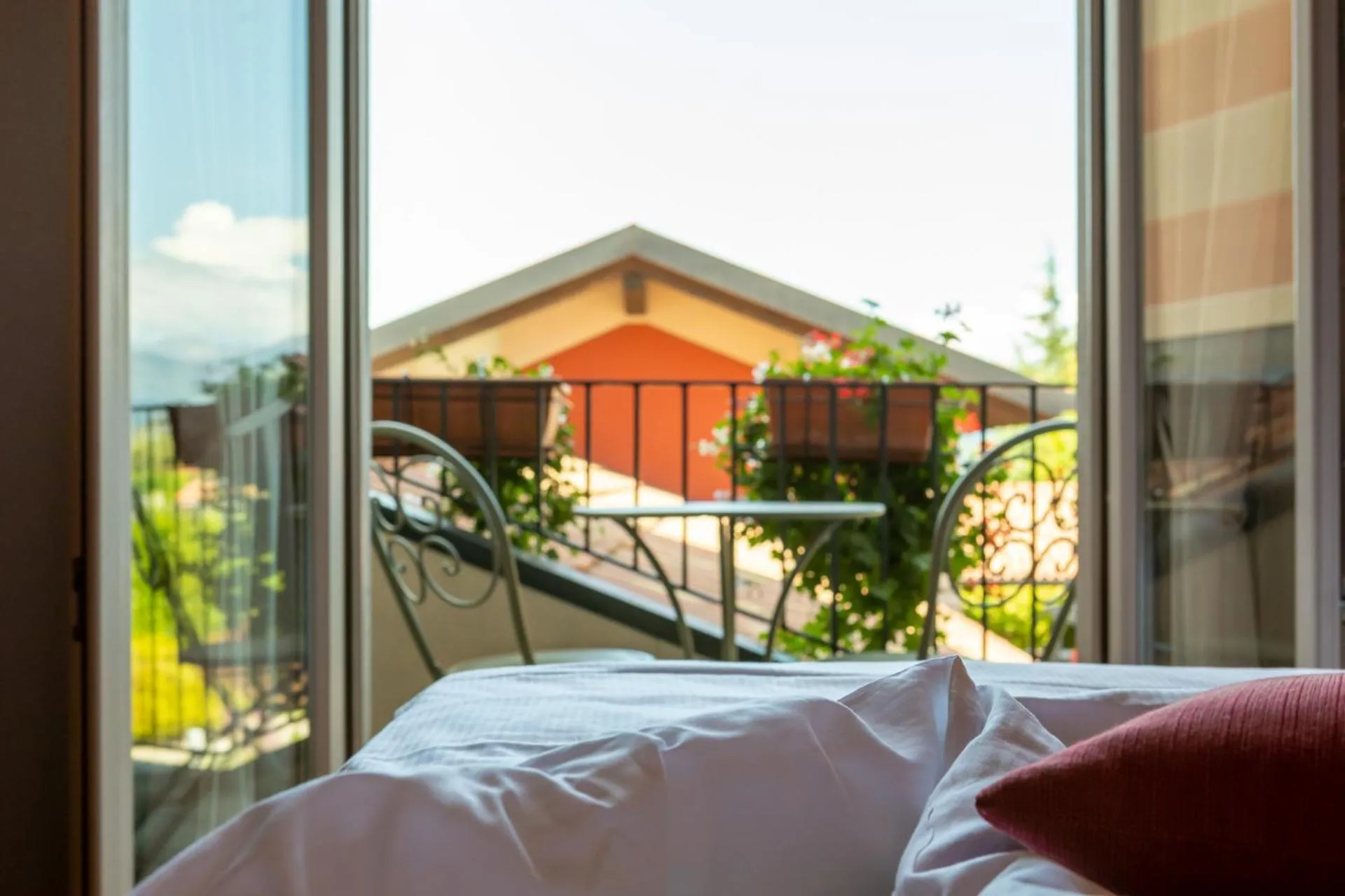 Bed in Hotel Cortese