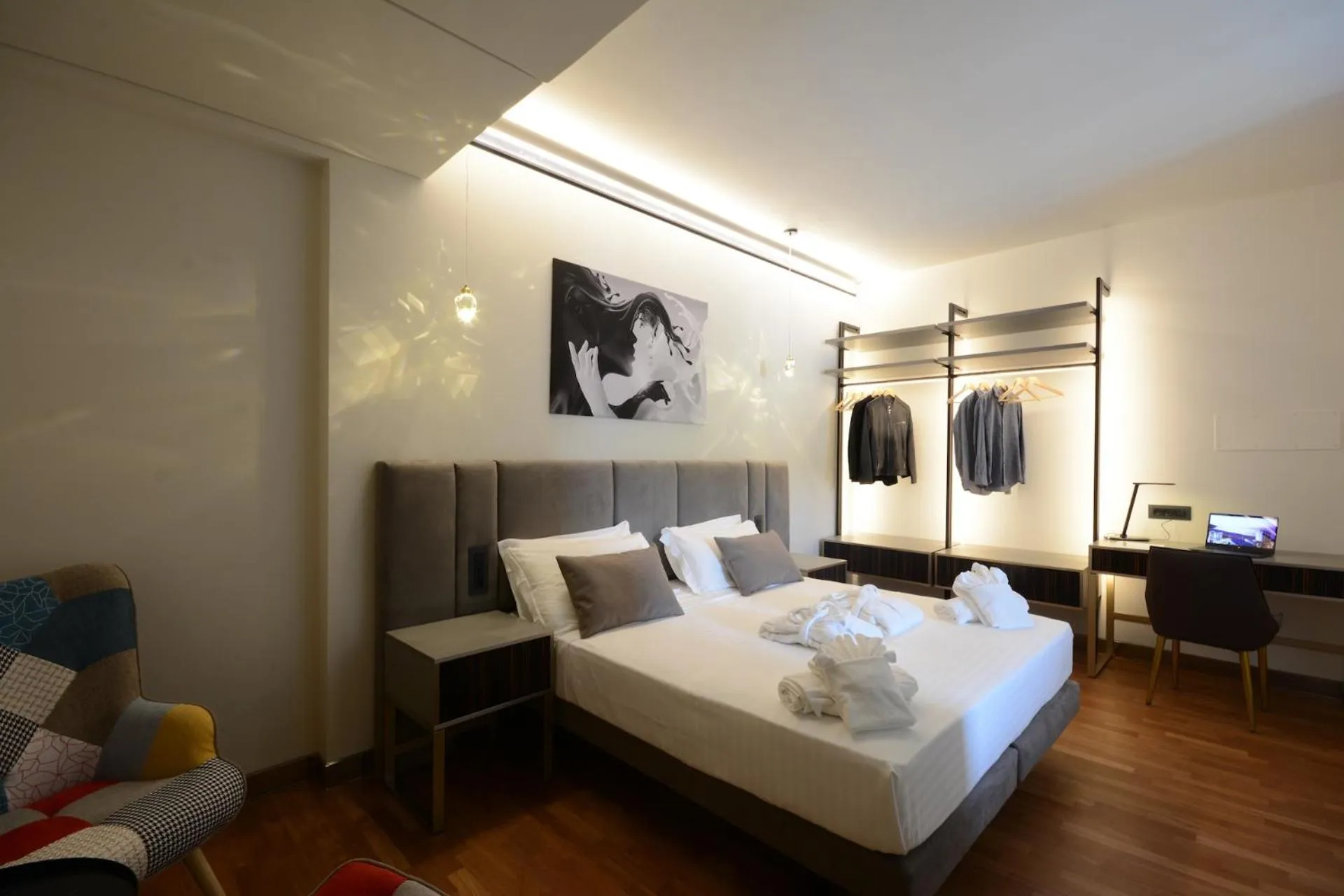 Bed in Hotel Baia Flaminia