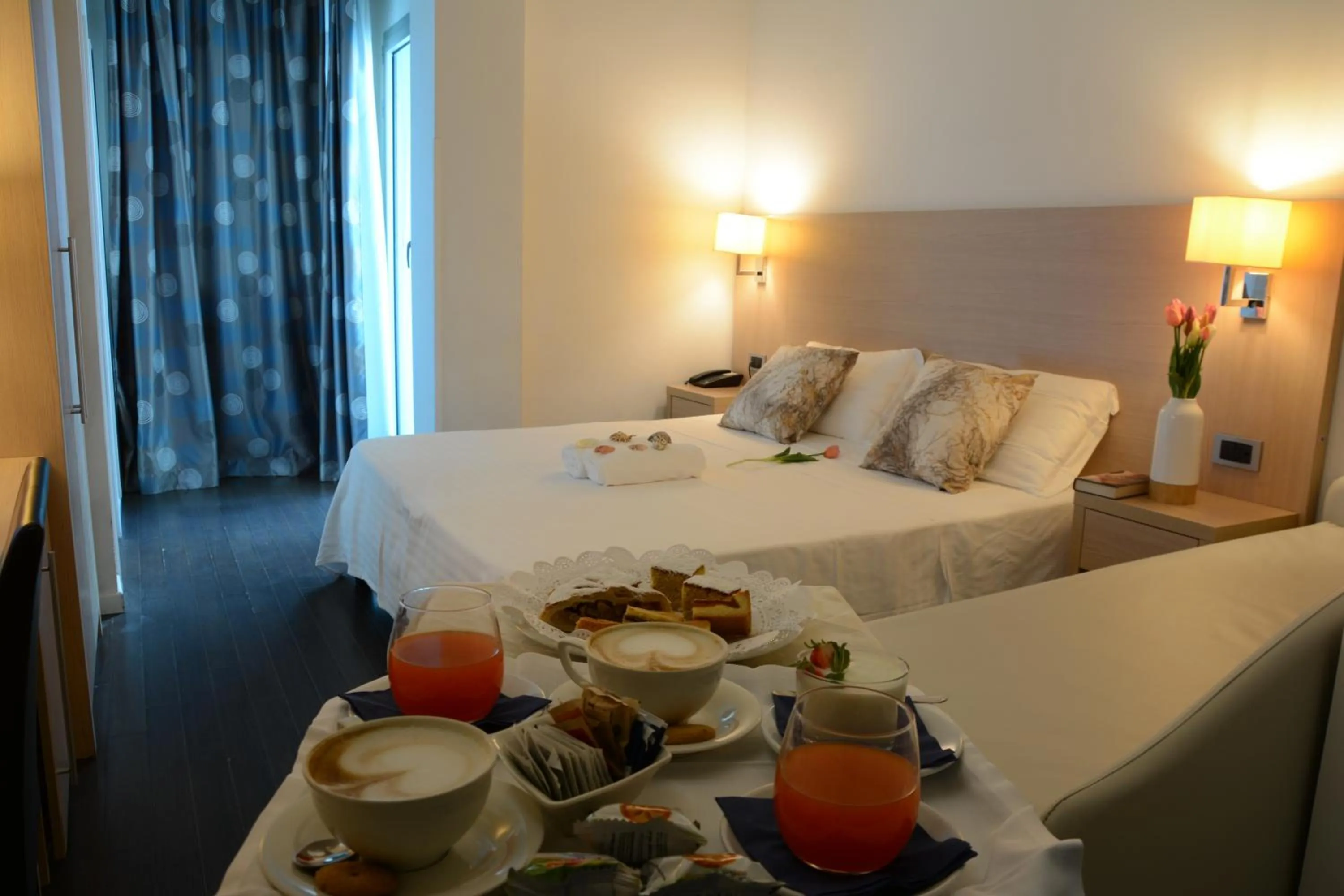 Bed in Hotel Baia Flaminia