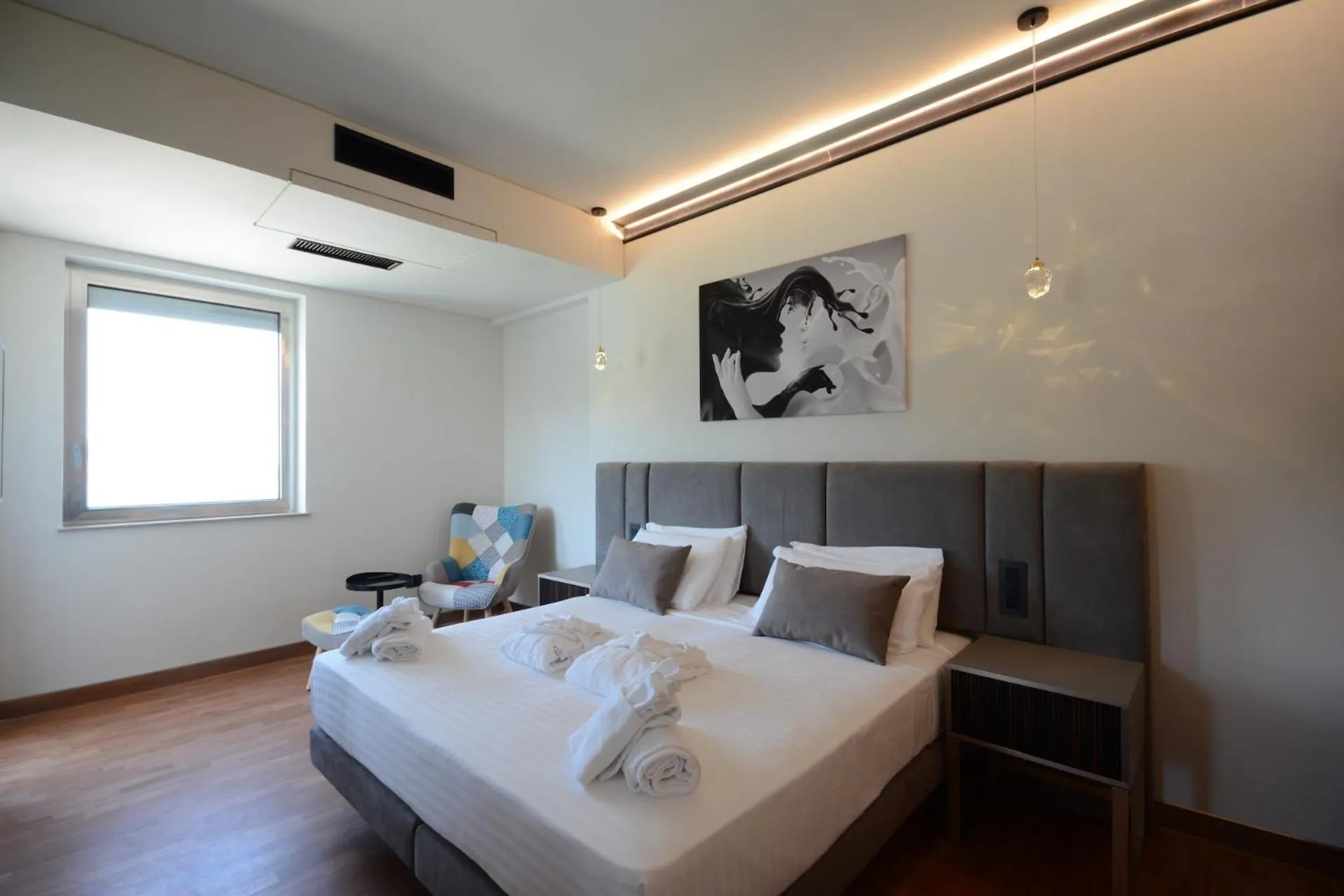 Bed in Hotel Baia Flaminia