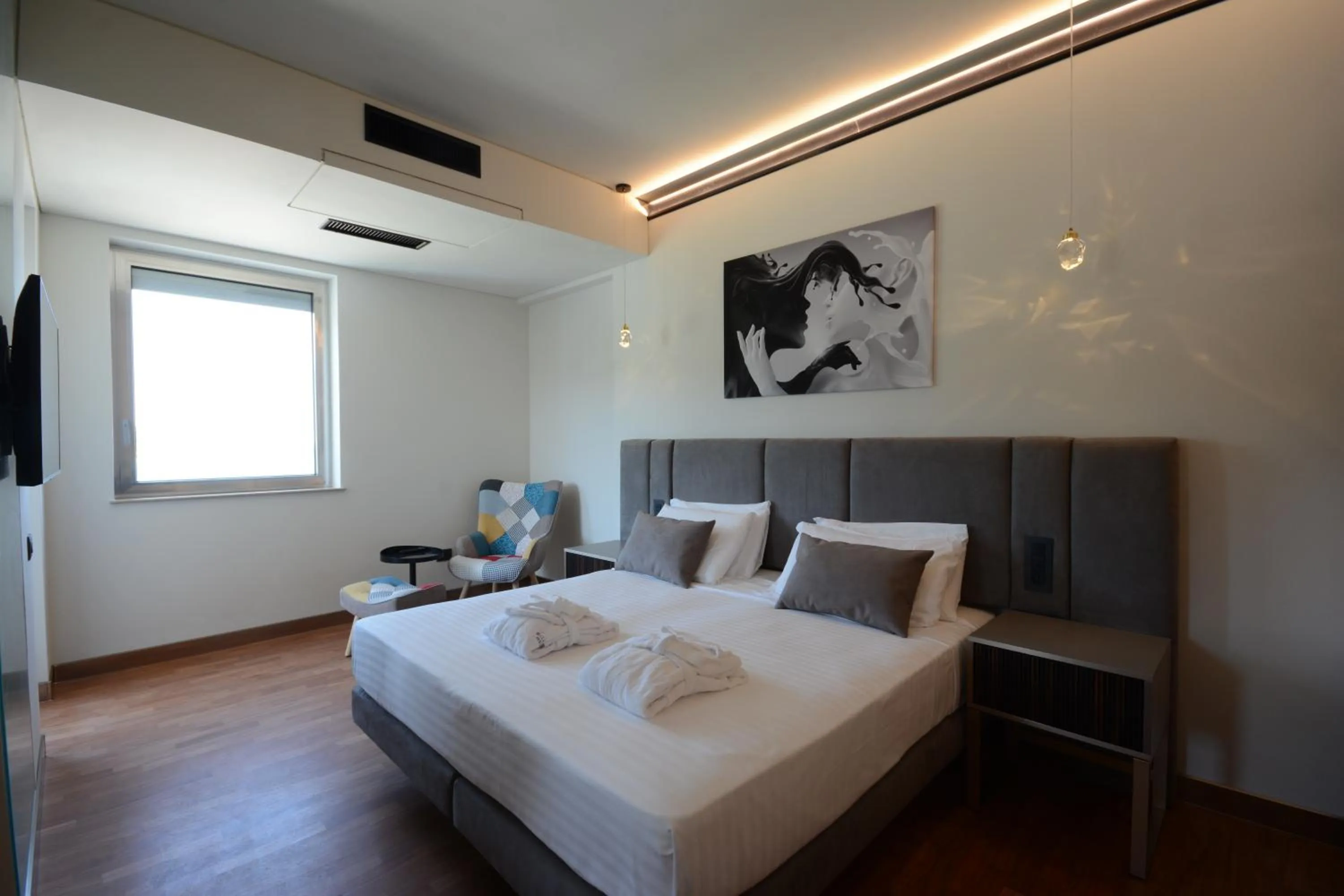 Bed in Hotel Baia Flaminia