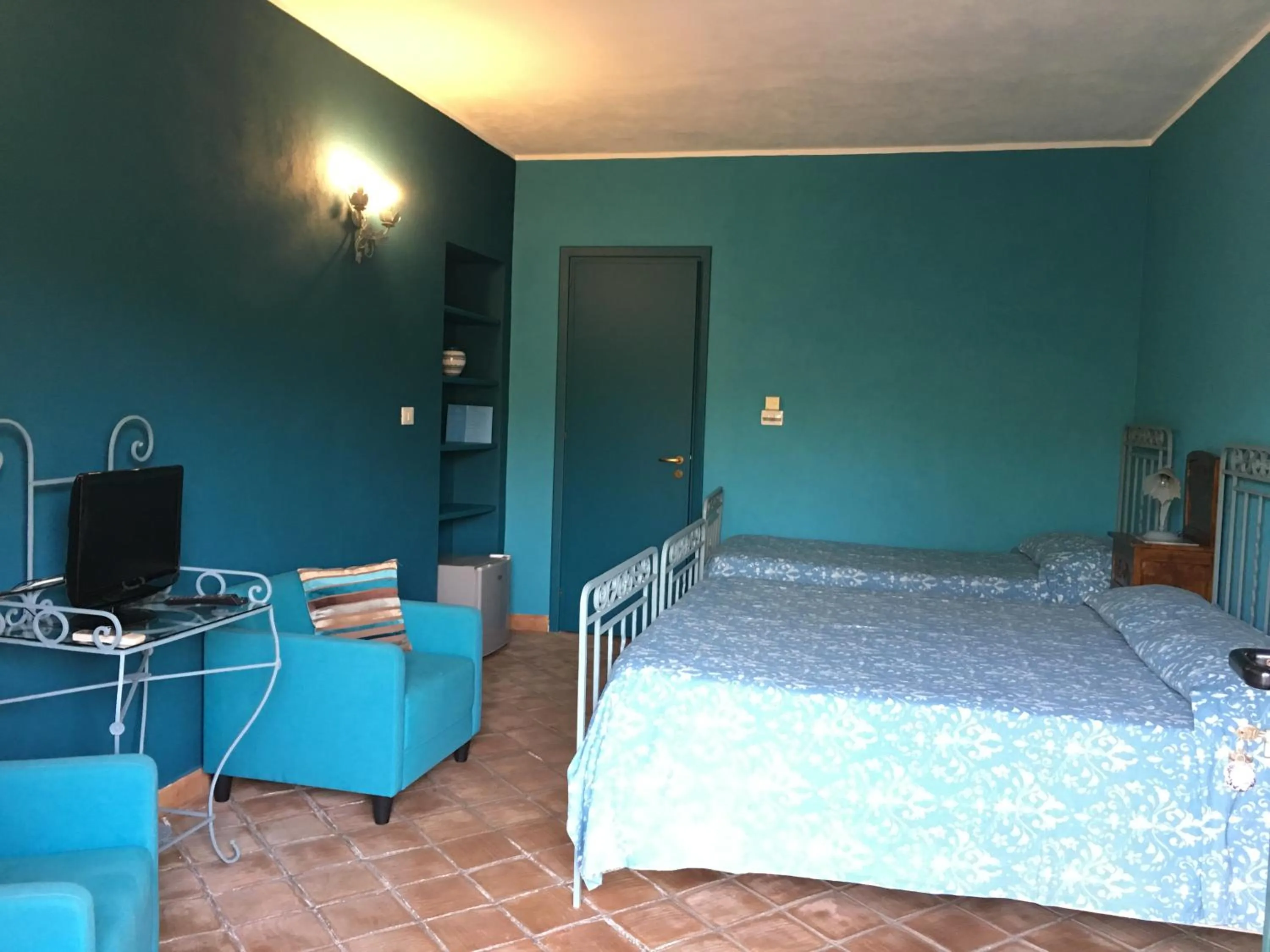 Bedroom, Bed in Bed and Breakfast Il Glicine