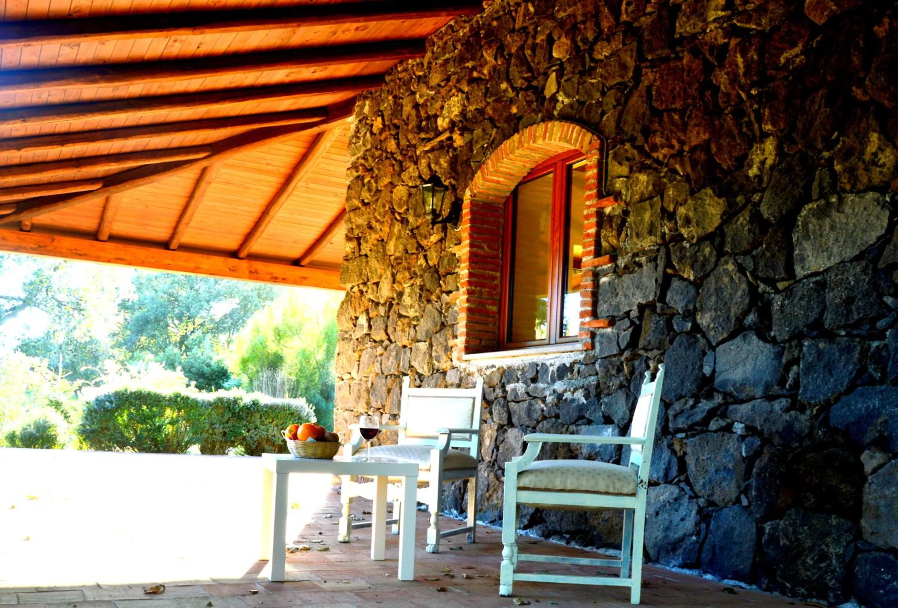 Patio in Bed and Breakfast Il Glicine