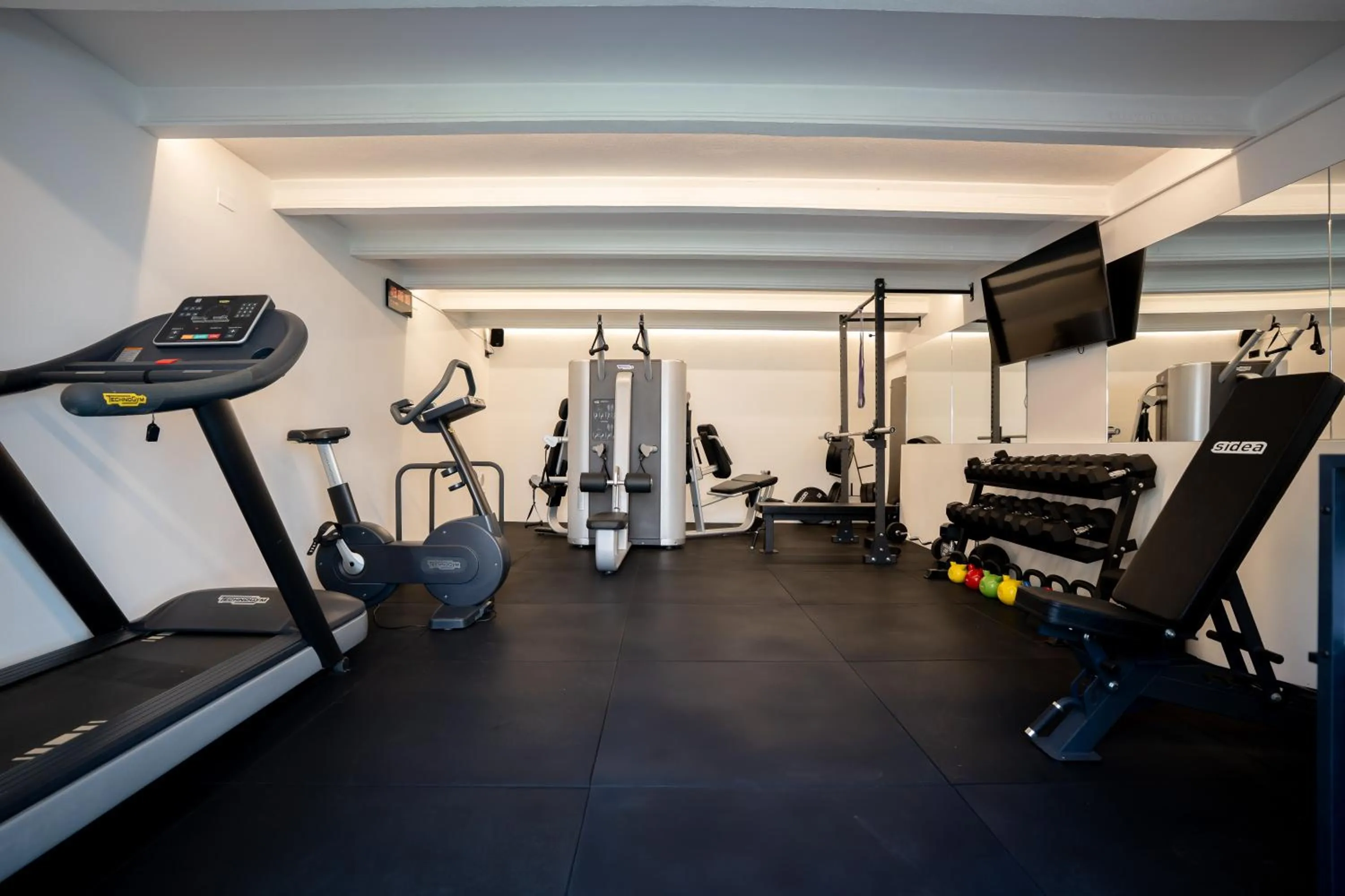 Fitness centre/facilities in Hotel Ristorante Ala d'Oro