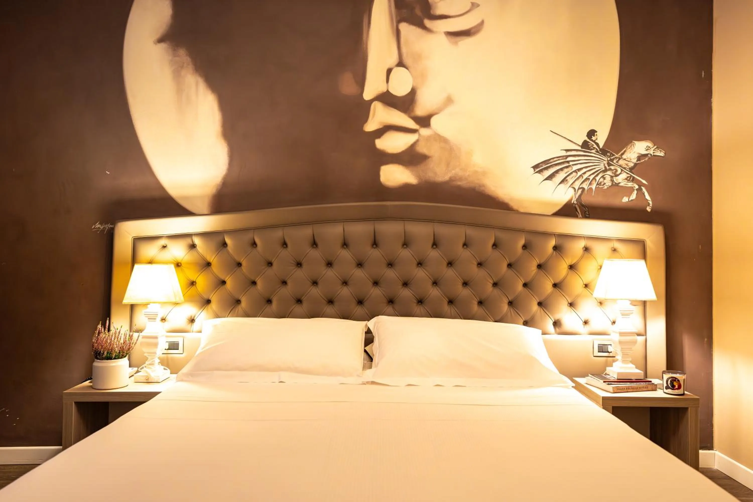 Bed in Hotel Ristorante Ala d'Oro