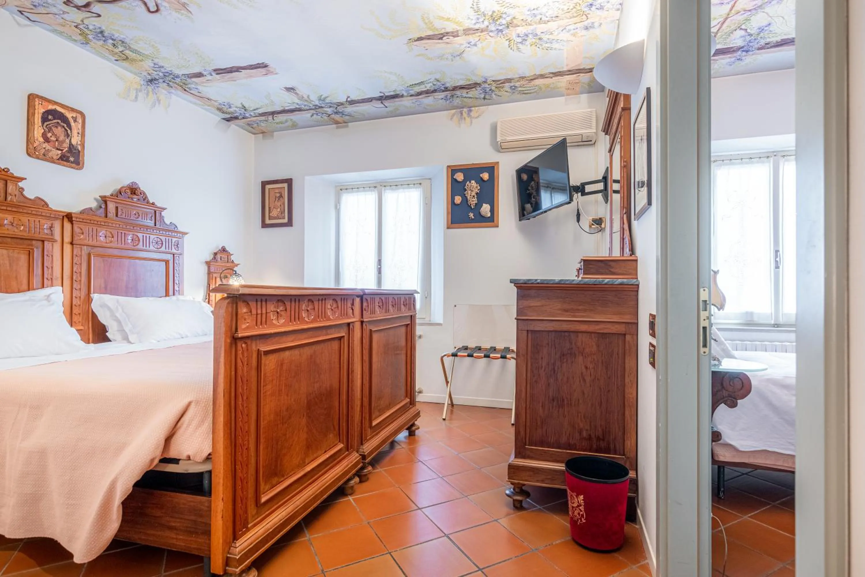 Bed in Hotel Della Porta