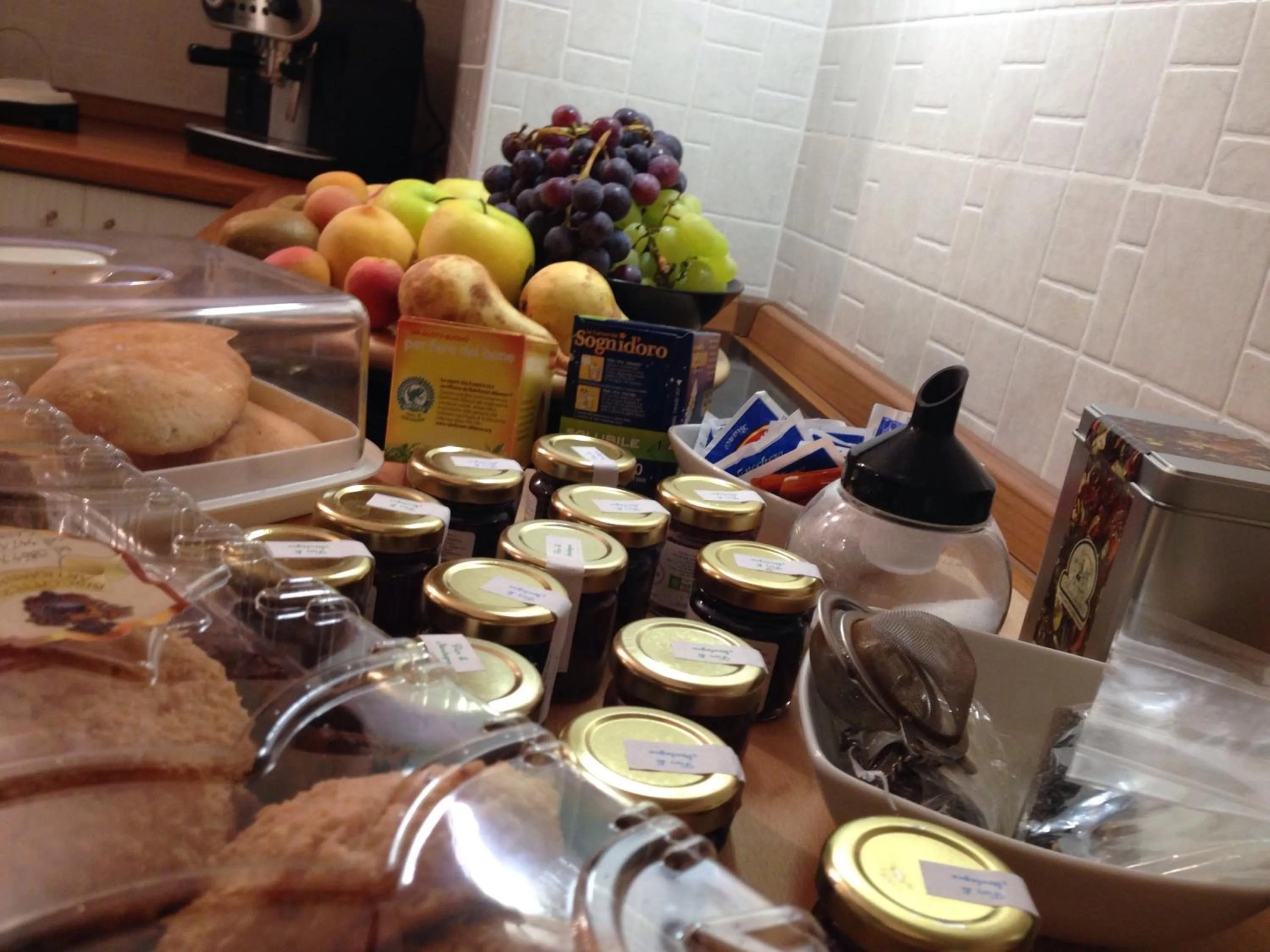 Food close-up in Bed & Breakfast Al Ponte